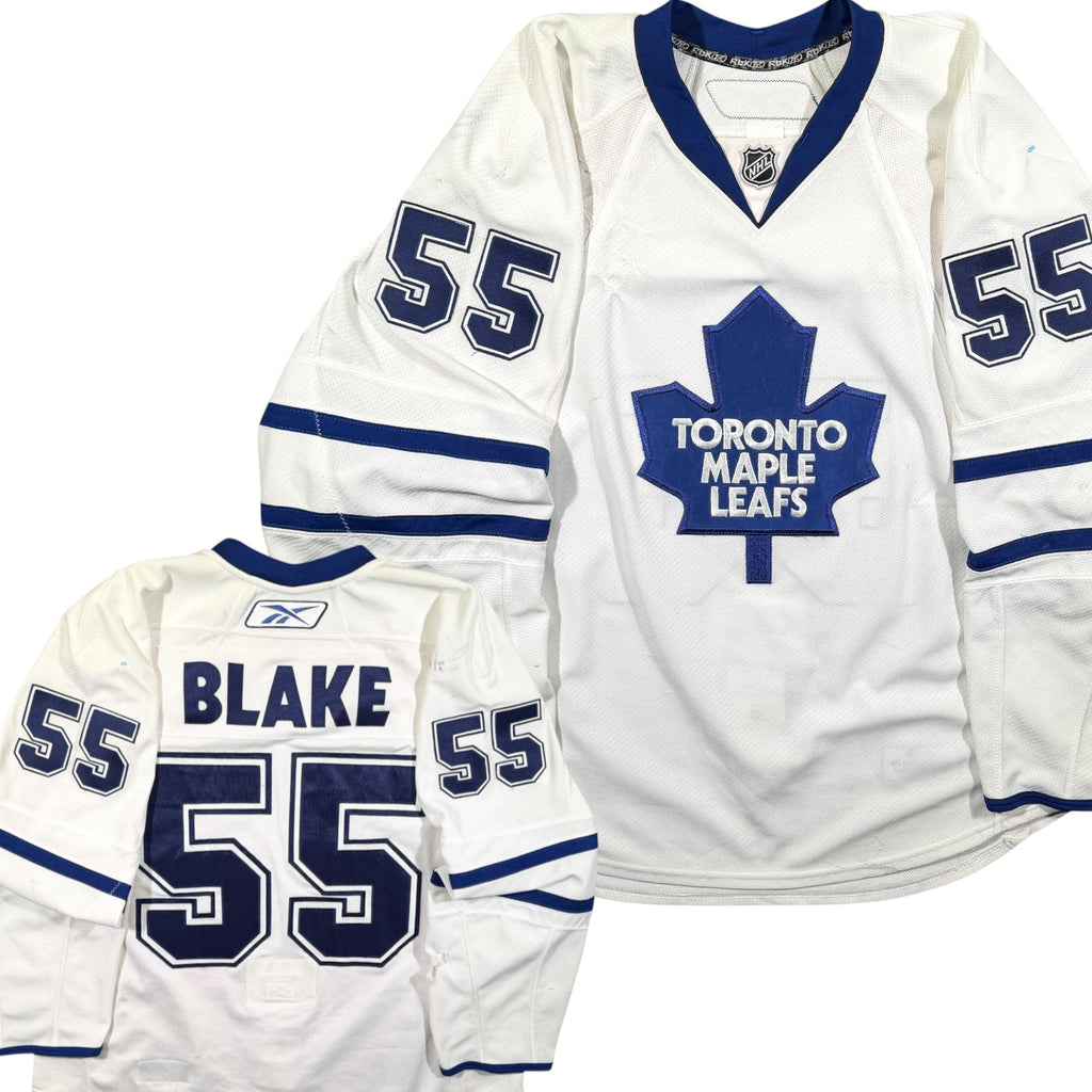 Jason Blake Toronto Maple Leafs 2008/09 Game Worn Reebok NHL Jersey