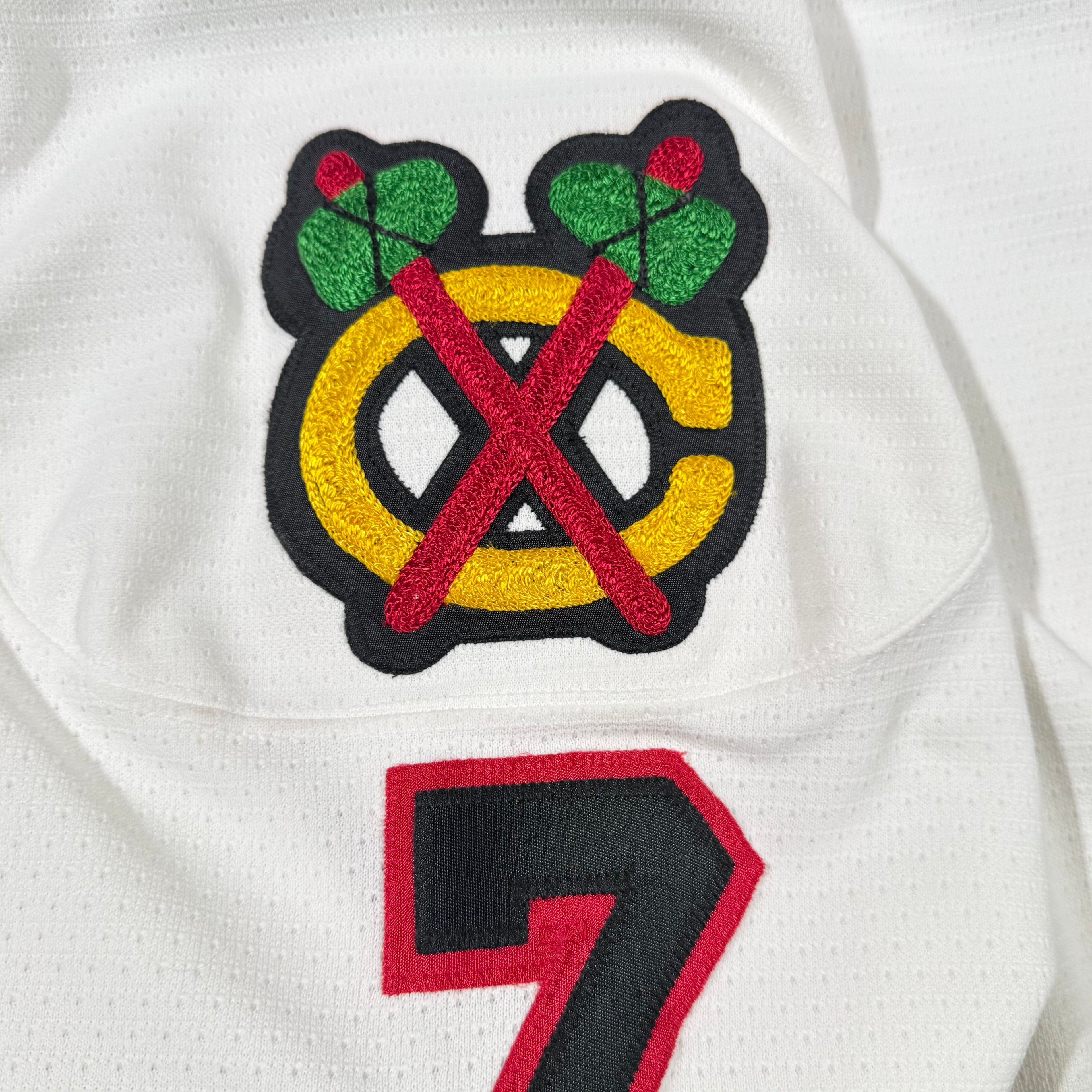 Chris Chelios Chicago Blackhawks Vintage Nike Authentic NHL Jersey Sz 48 Large