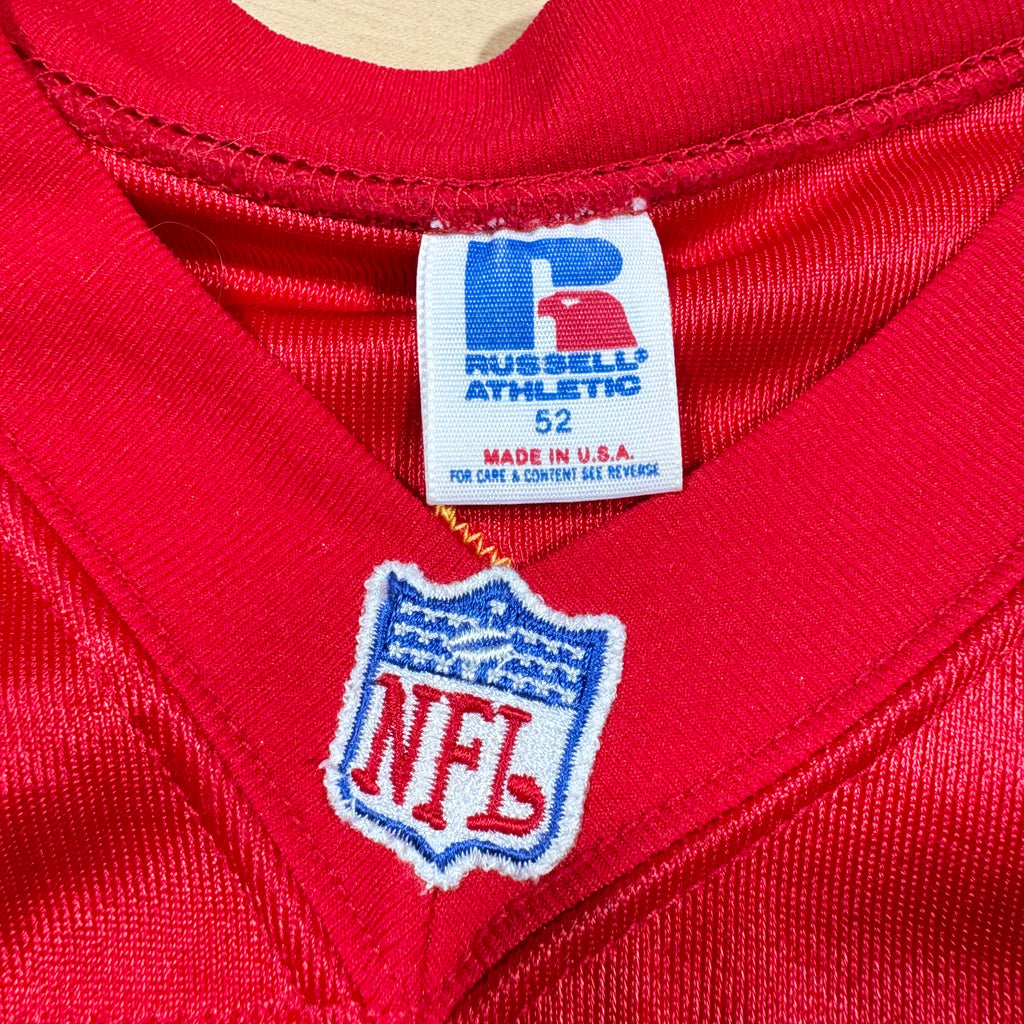 Derrick Thomas Kansas City Chiefs Vintage Russell Authentic NFL Jersey Size 52 XL