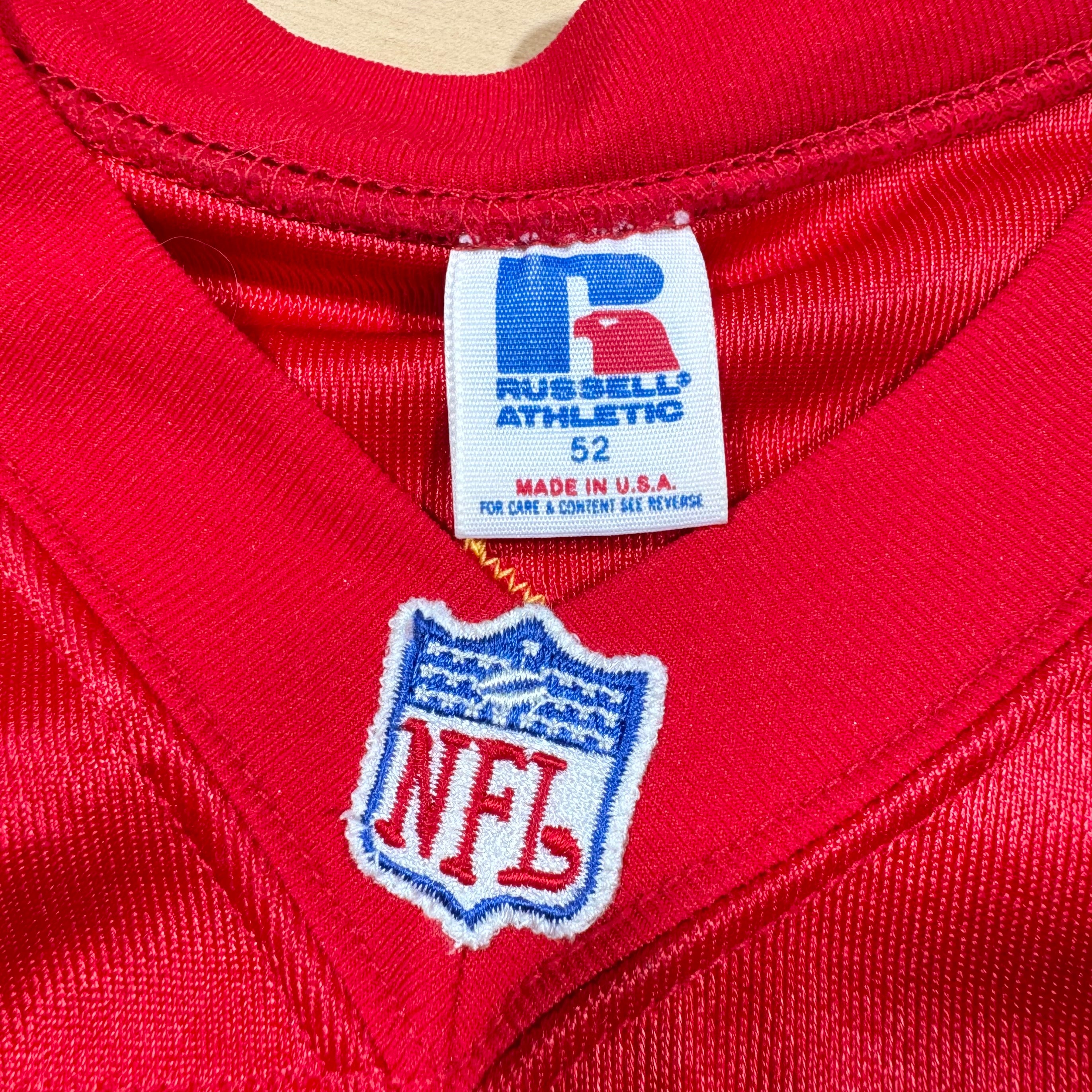 Derrick Thomas Kansas City Chiefs Vintage Russell Authentic NFL Jersey Size 52 XL