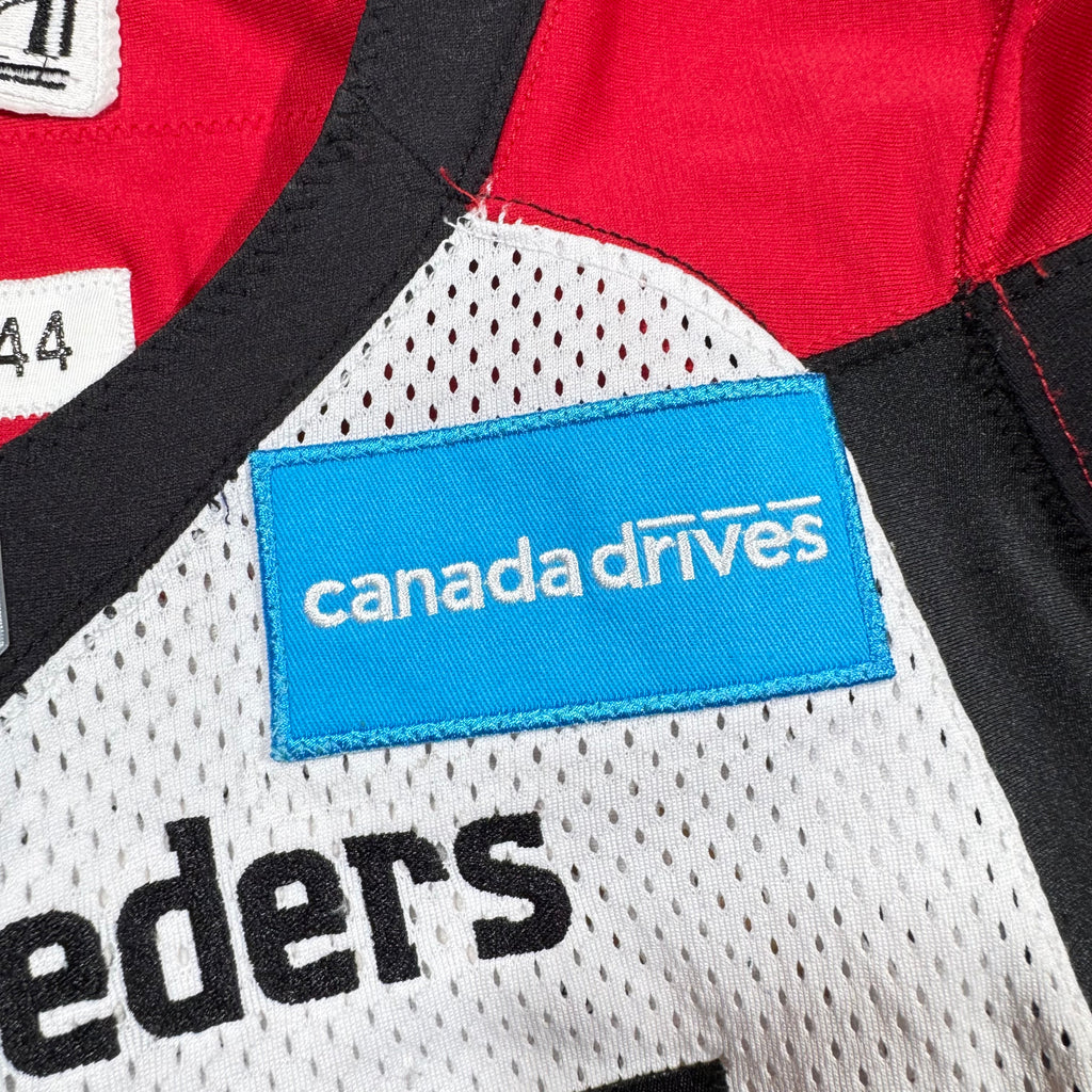 Mike Rose Calgary Stampeders 2022 Game Worn Autographed CFL Adidas Jersey