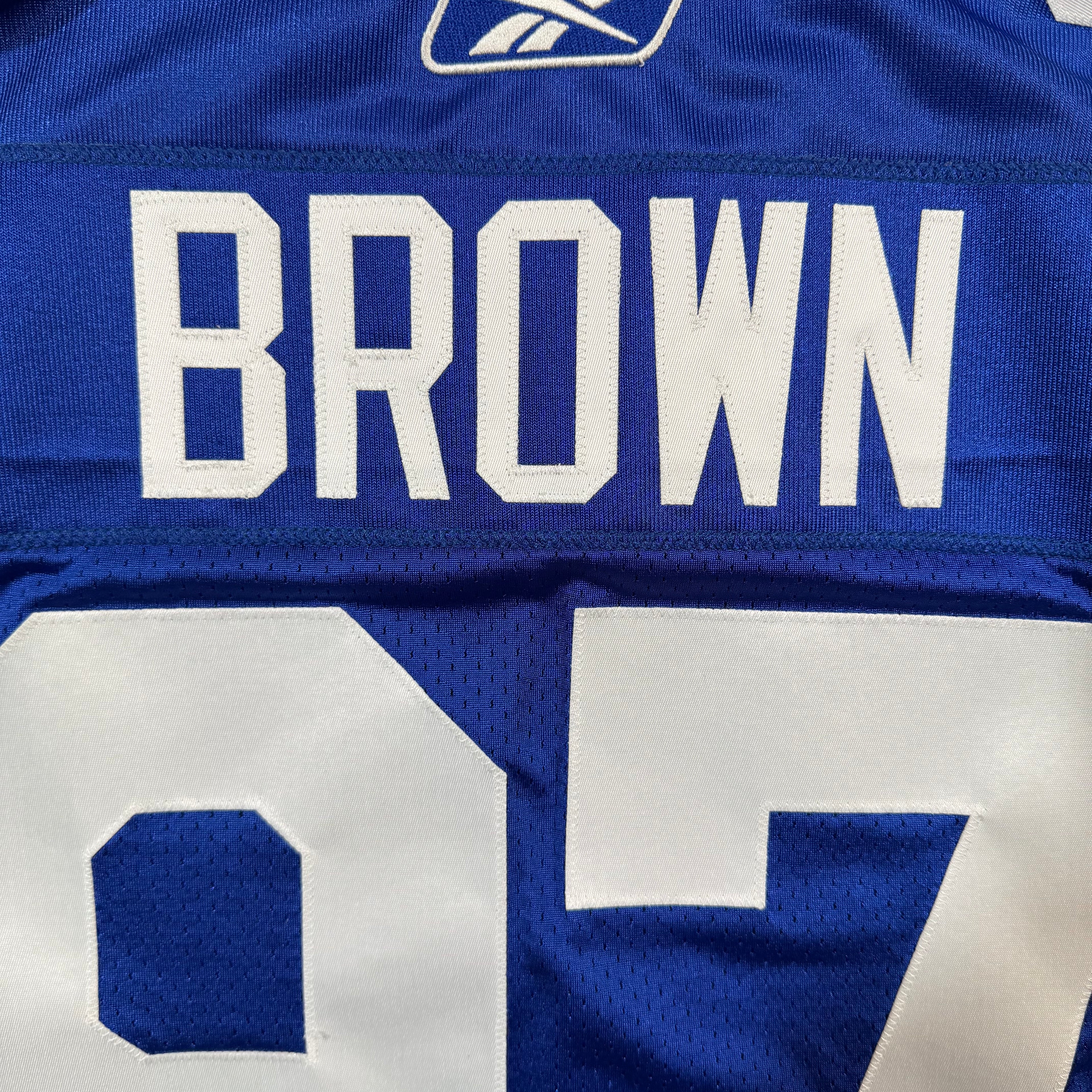 Doug Brown Winnipeg Blue Bombers 70’s Retro Team Issued CFL Jersey