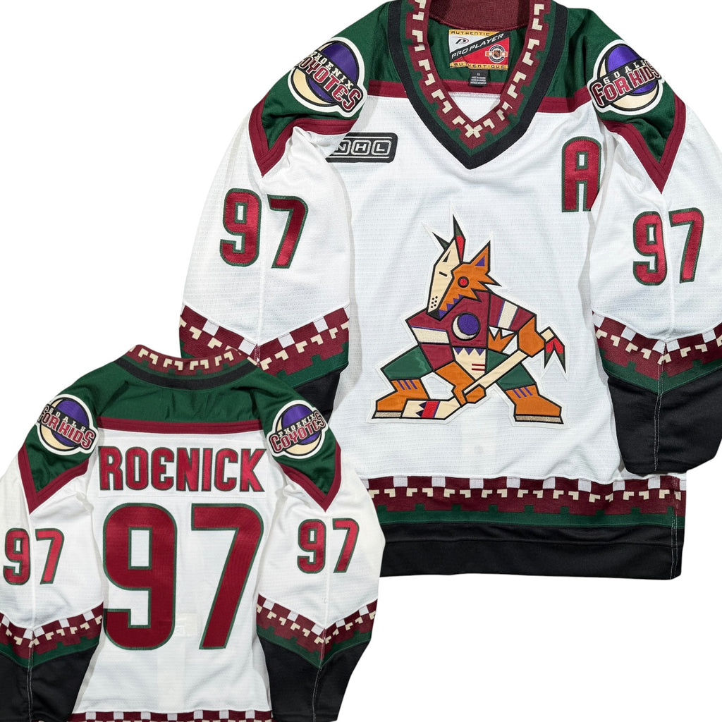 Jeremy Roenick Phoenix Coyotes Vintage Authentic Pro Player NHL Jersey - 52/Large