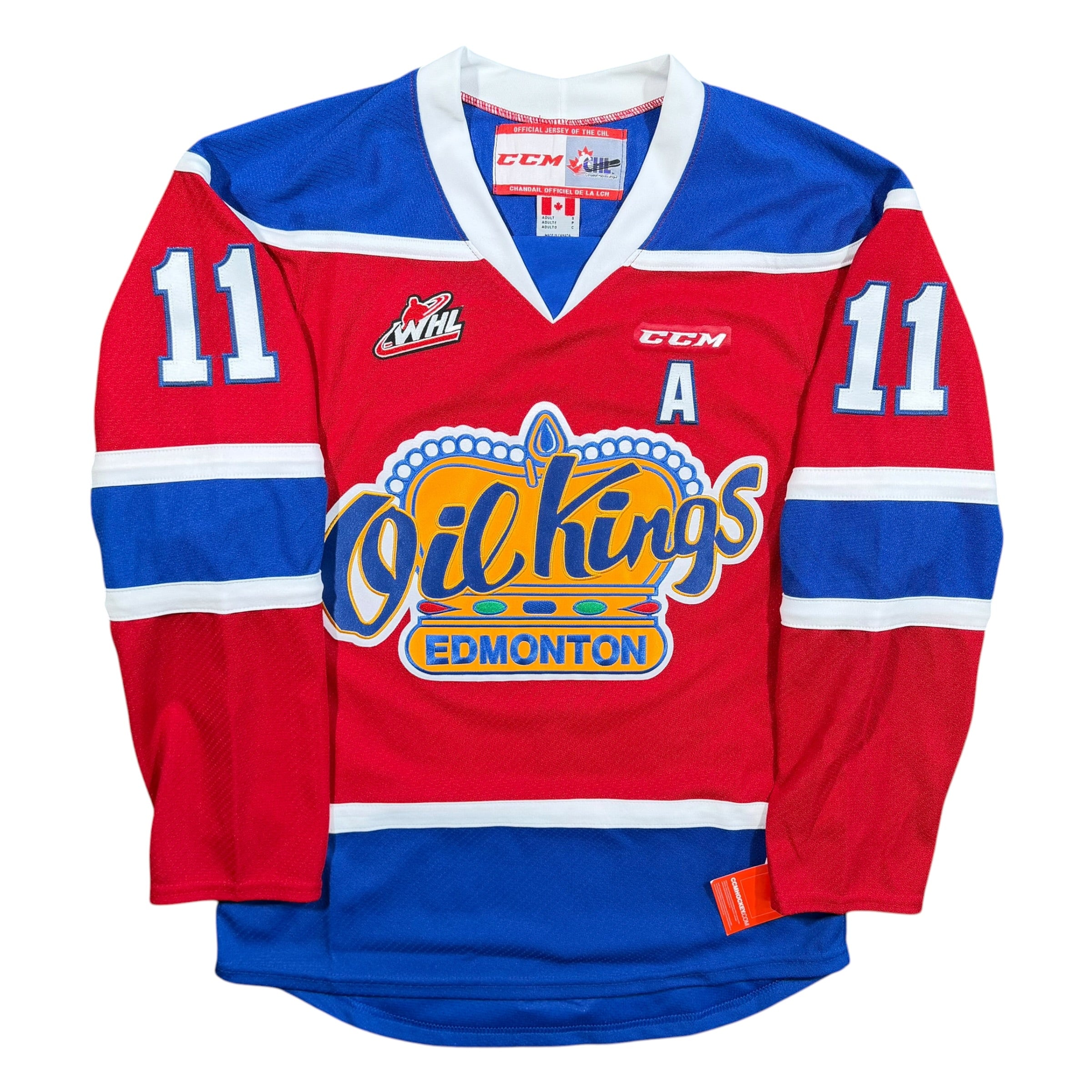 Dylan Guenther Edmonton Oil Kings WHL CCM Jersey - Small