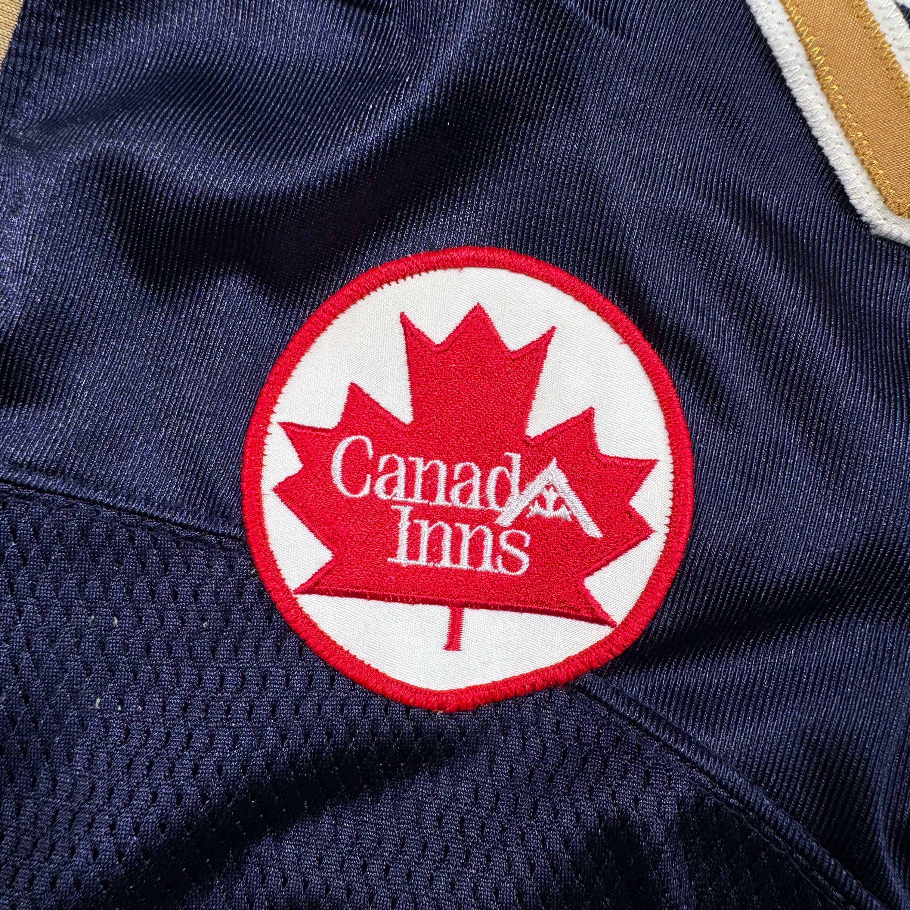 Tom Canada Winnipeg Blue Bombers Vintage Reebok CFL Jersey Size XXL