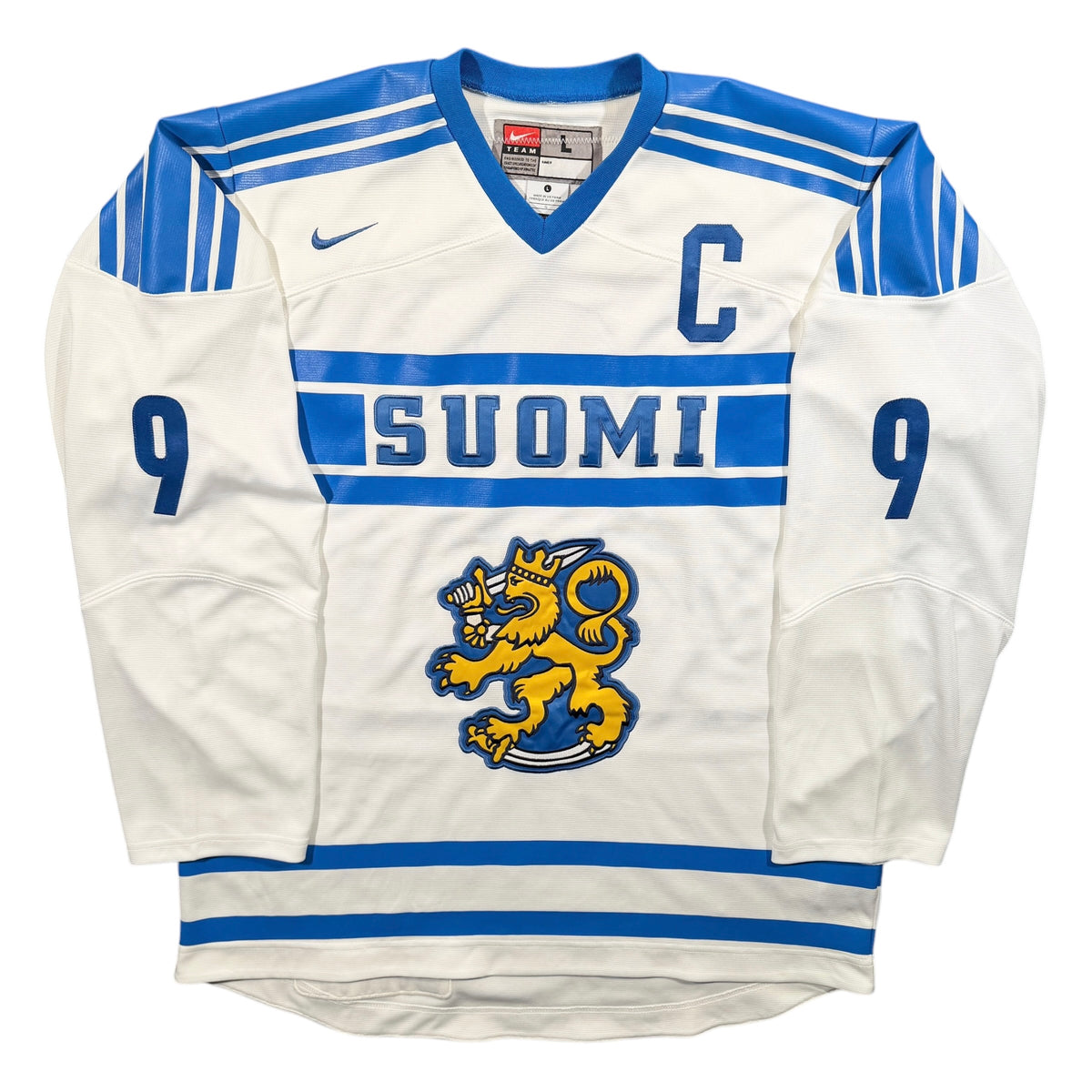 Mikko Koivu Team Finland 2012 World Championship IIHF Nike Jersey - Large