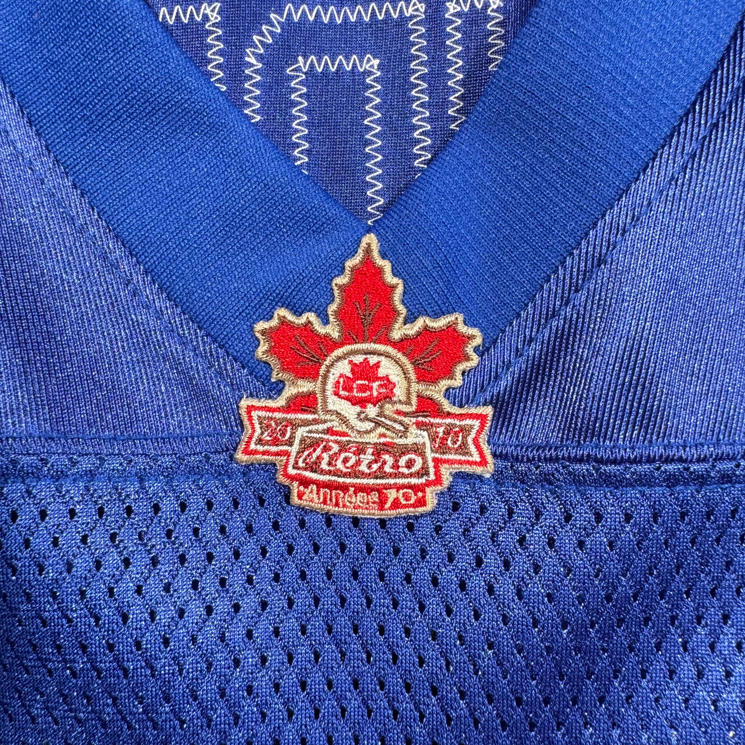 Tony Proudfoot Montreal Alouettes Vintage 70’s CFL Reebok Jersey Size Medium