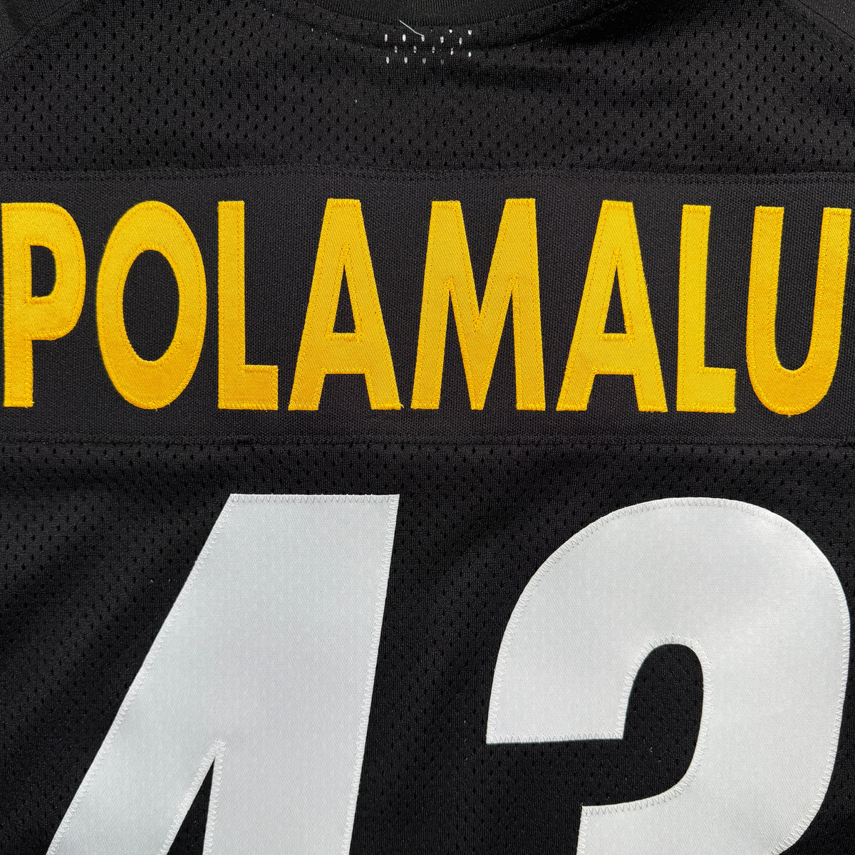 Troy Polamalu Pittsburgh Steelers Vintage Authentic Reebok NFL Jersey - 52/XL