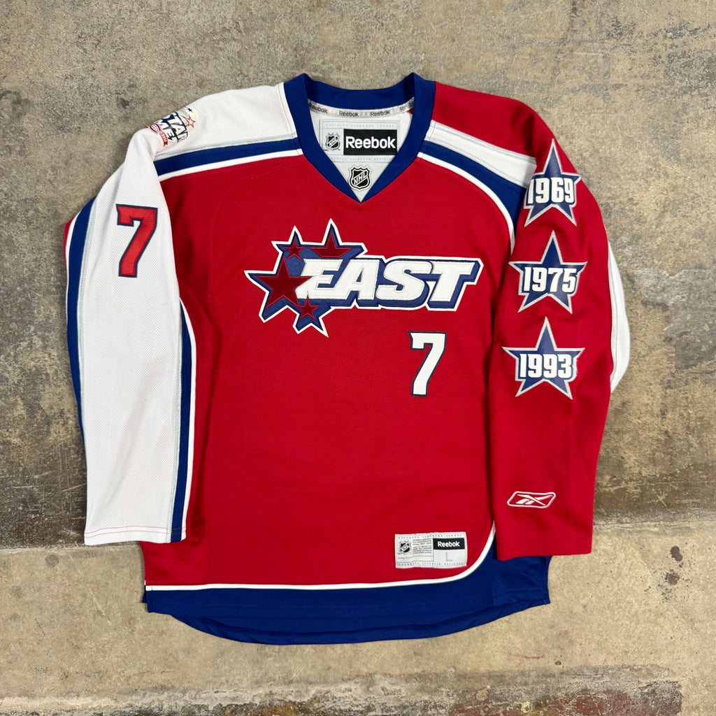 Jeff Carter 2009 All Star Vintage Reebok NHL Hockey Jersey Size Large