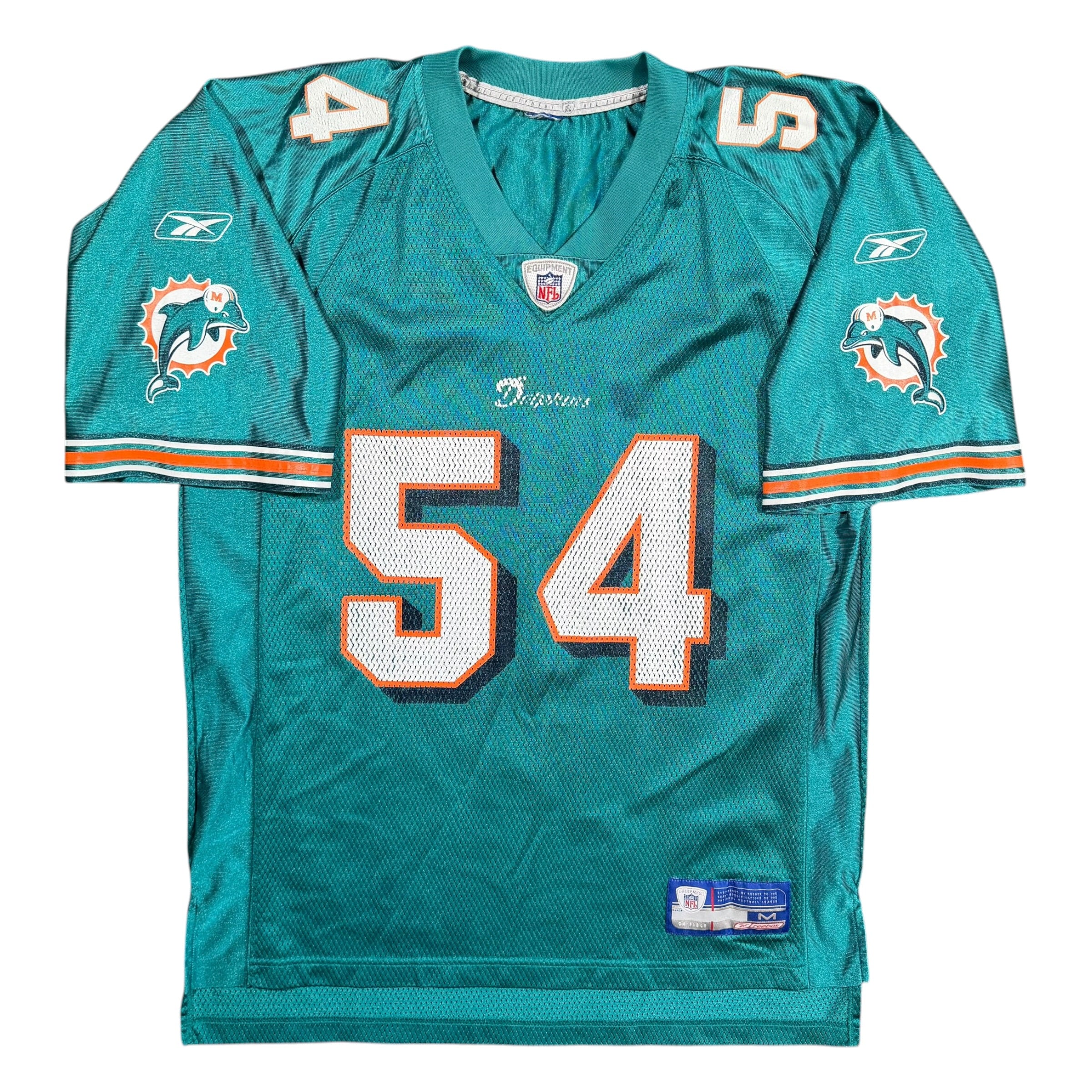 Zach Thomas Miami Dolphins Vintage Reebok NFL Jersey - Medium