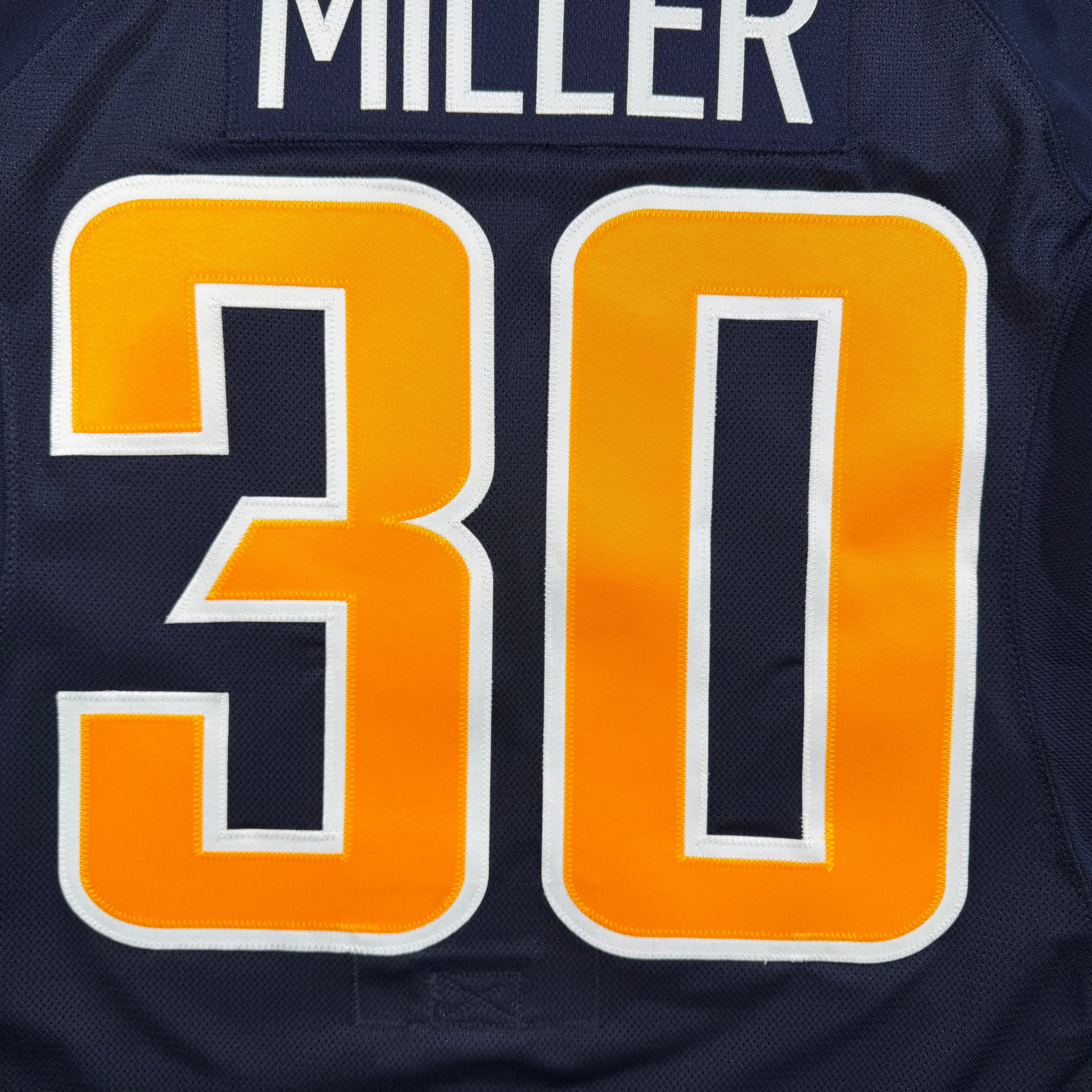Ryan Miller Buffalo Sabres Slug Reebok Authentic MIC NHL Jersey - 52/Large