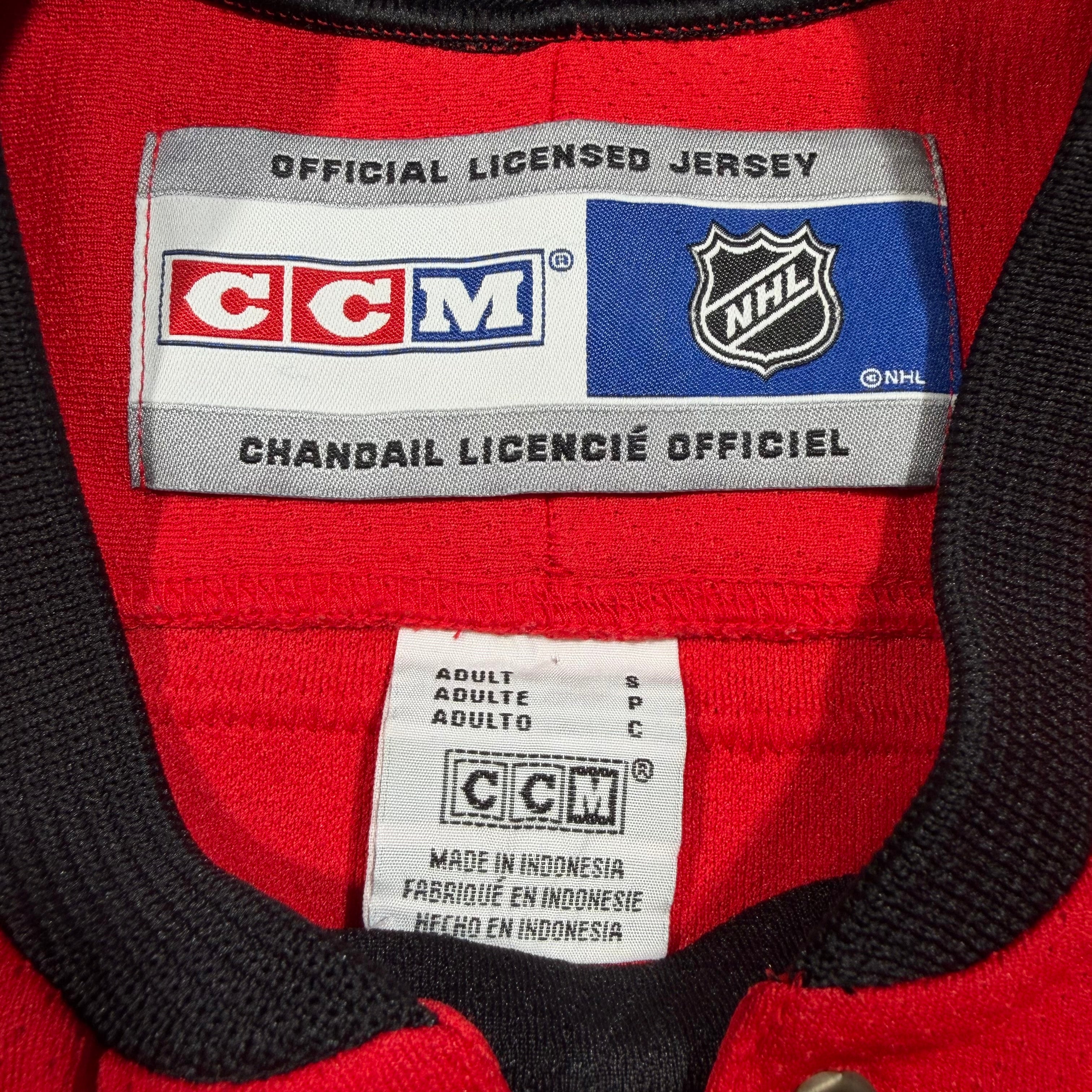 Miikka Kiprusoff Calgary Flames Vintage CCM NHL Jersey - Small