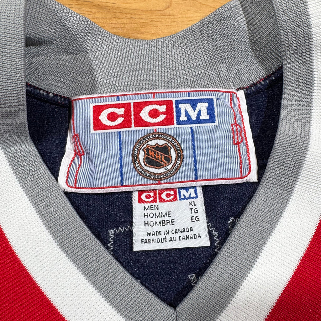 Wayne Gretzky New York Rangers Vintage CCM Liberty NHL Hockey Jersey Size XL