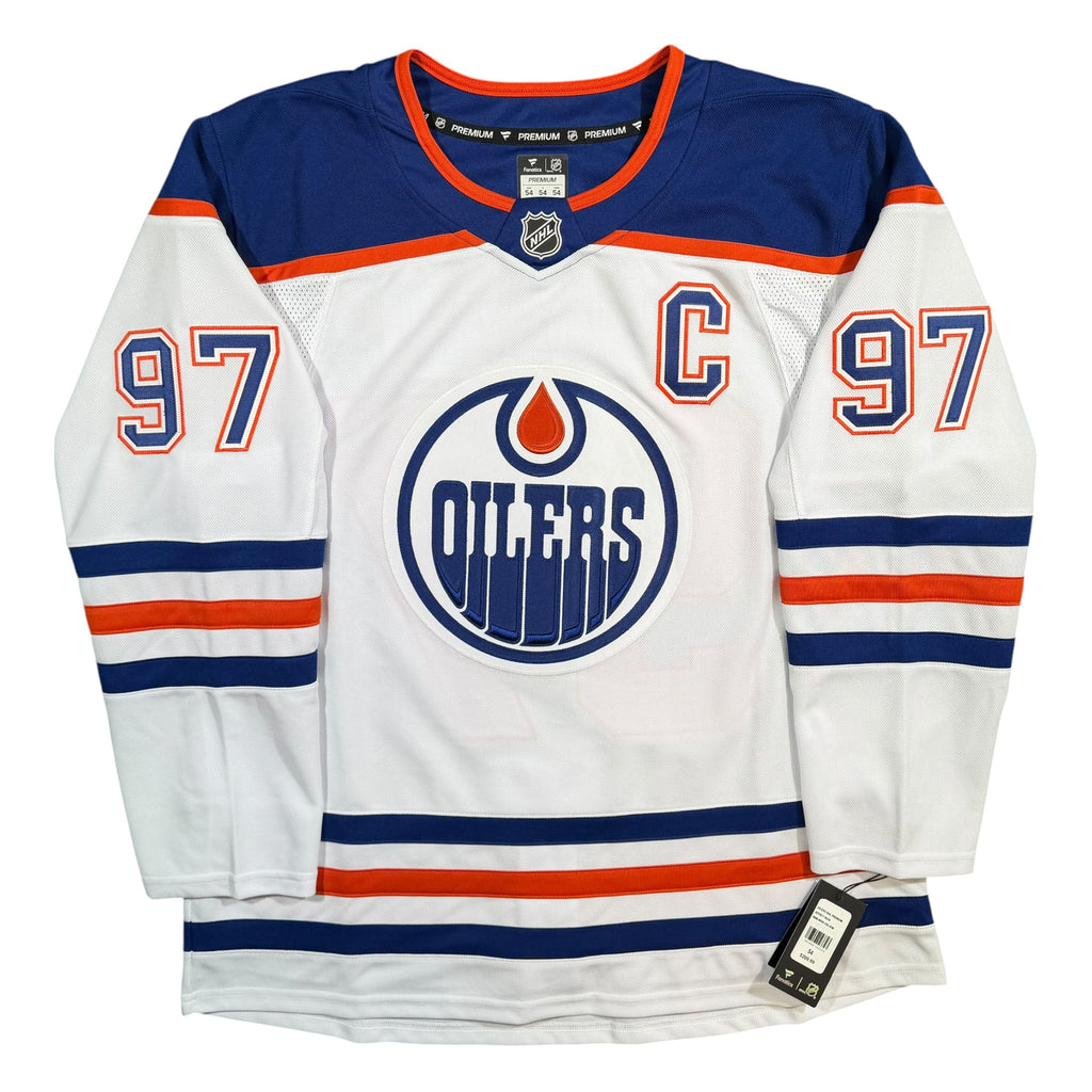 Connor McDavid Edmonton Oilers Fanatics Premium NHL Jersey - 54/XL