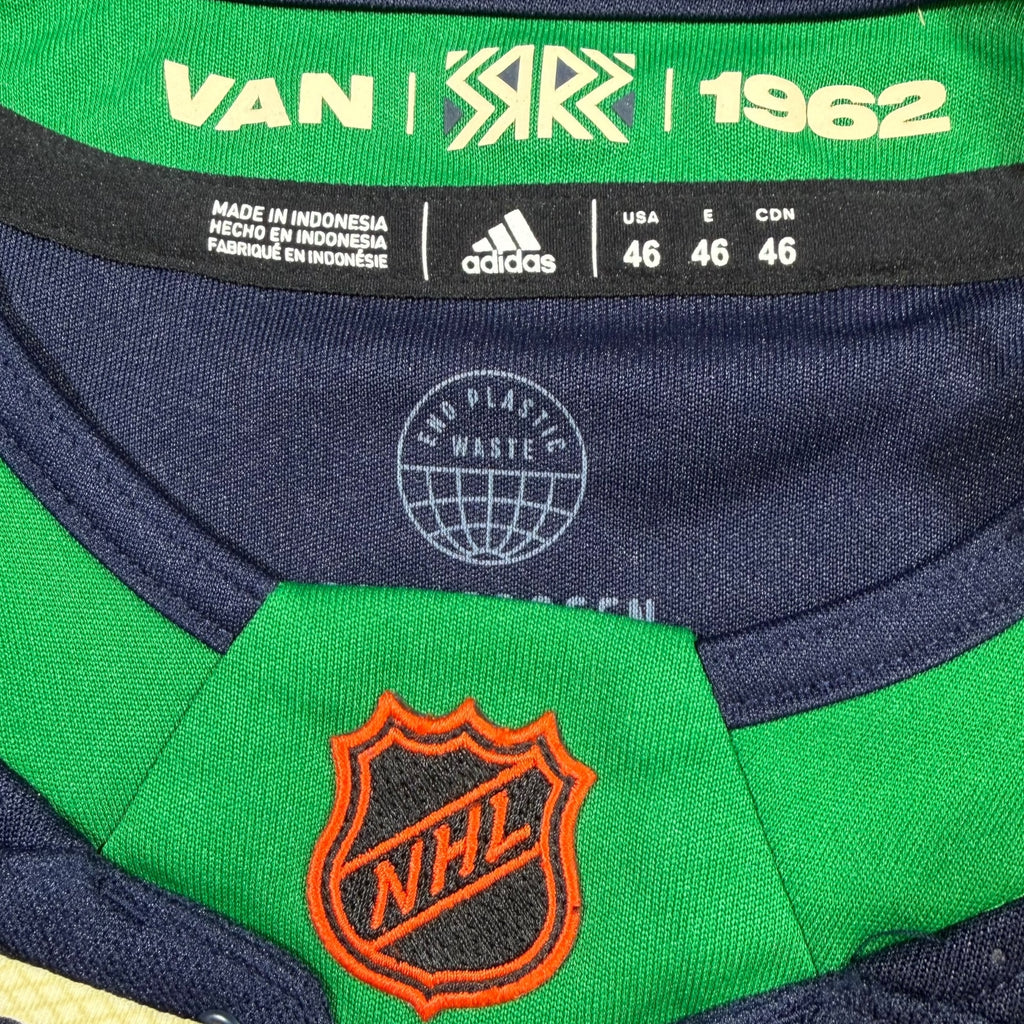 Elias Pettersson Vancouver Canucks Reverse Retro 2.0 Adidas NHL Jersey - 46/S