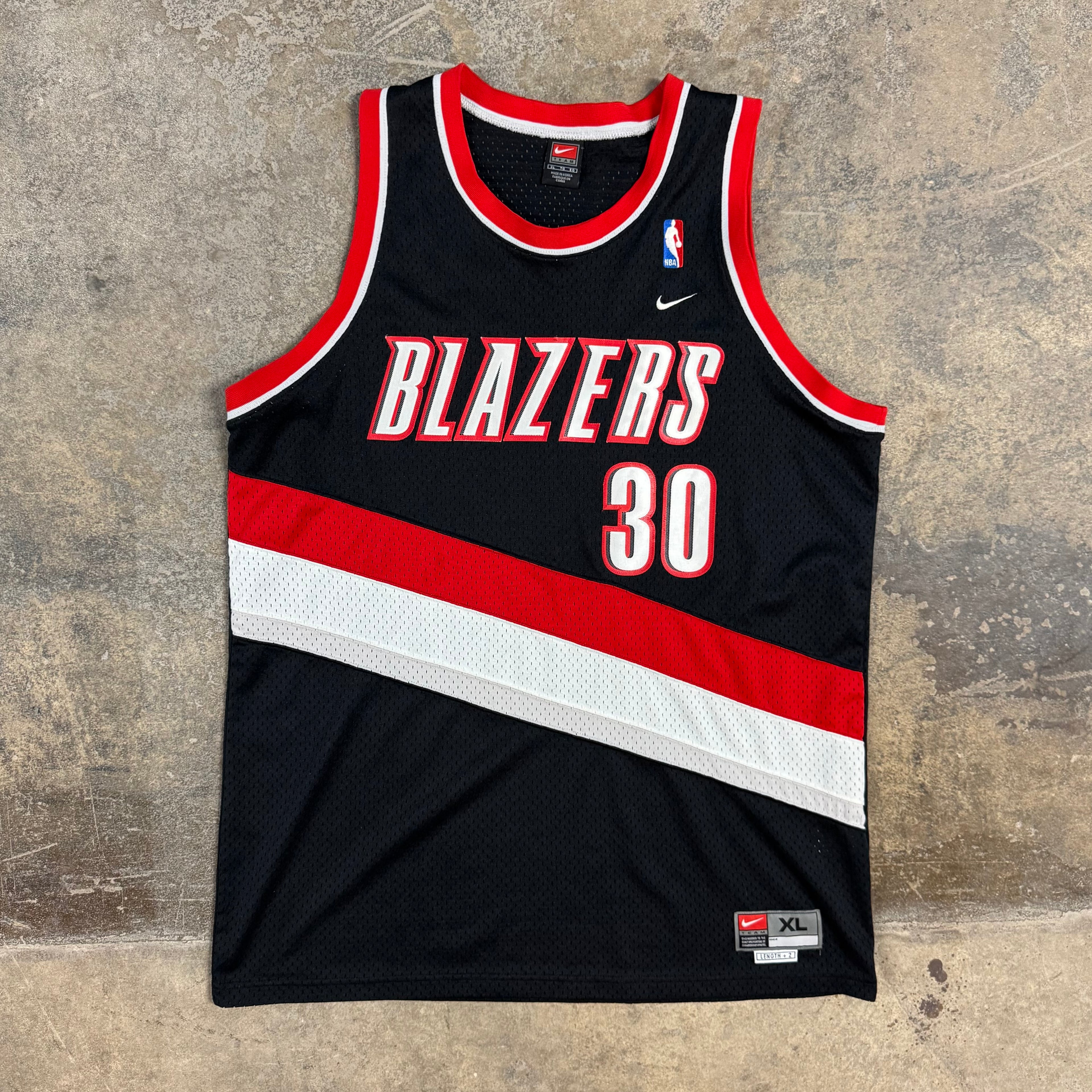 Rasheed Wallace Portland Trail Blazers Vintage Nike NBA Jersey Size XL