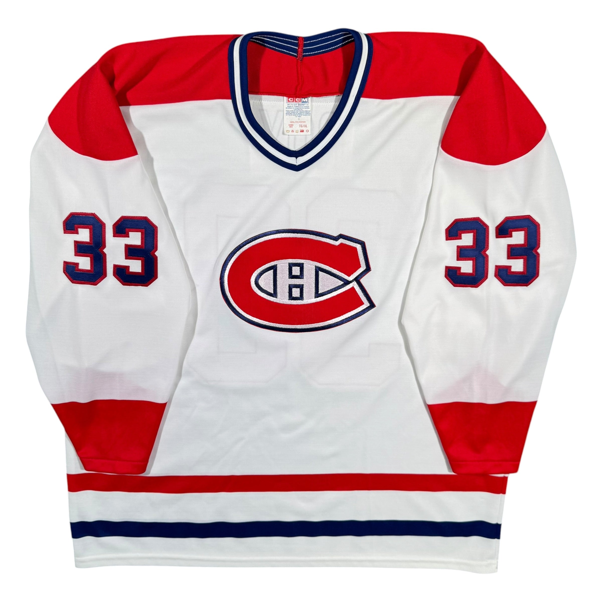 Patrick Roy Montreal Canadiens Vintage CCM NHL Jersey Size XL