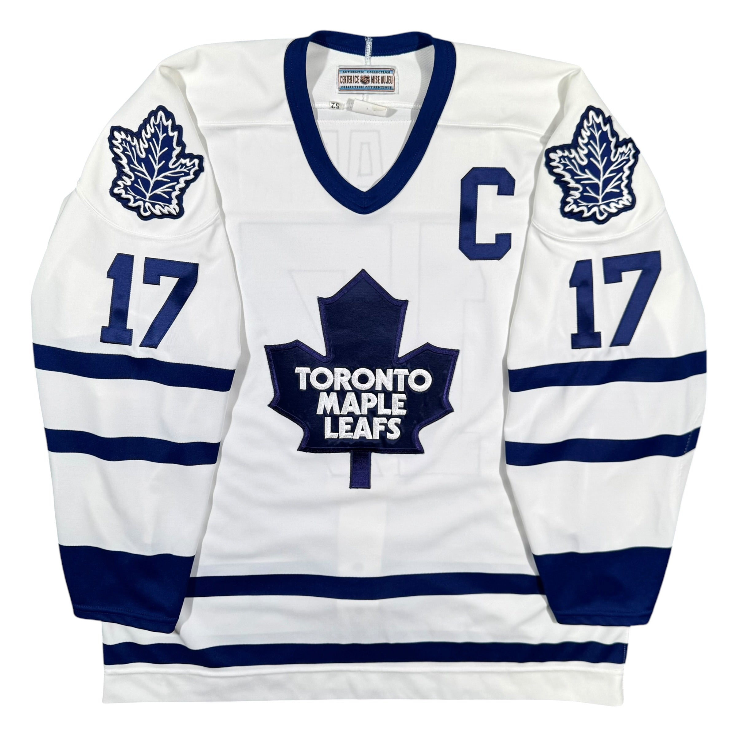 Wendel Clark Toronto Maple Leafs Vintage Authentic CCM NHL Jersey Size 52 XL