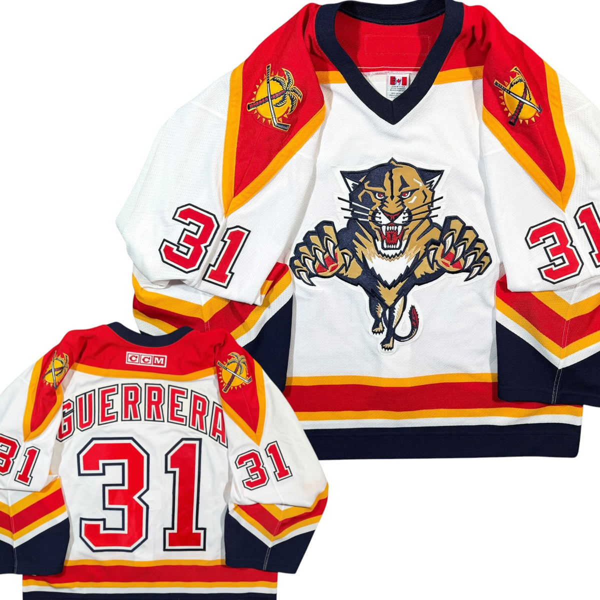 David Guerrera Florida Panthers 2003/04 Game Issued CCM NHL Jersey