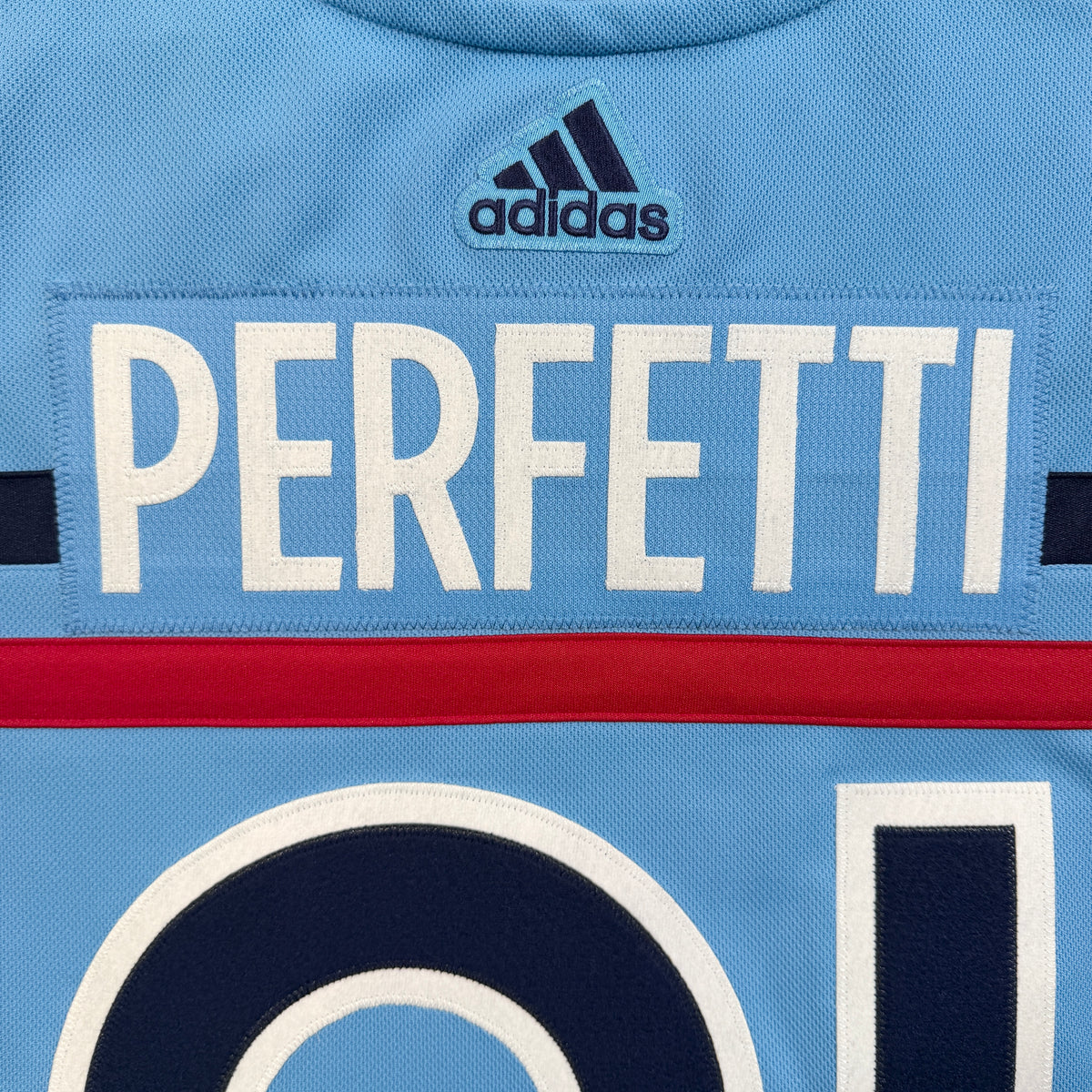 Cole Perfetti Winnipeg Jets RCAF Adidas NHL Jersey - 50/Medium