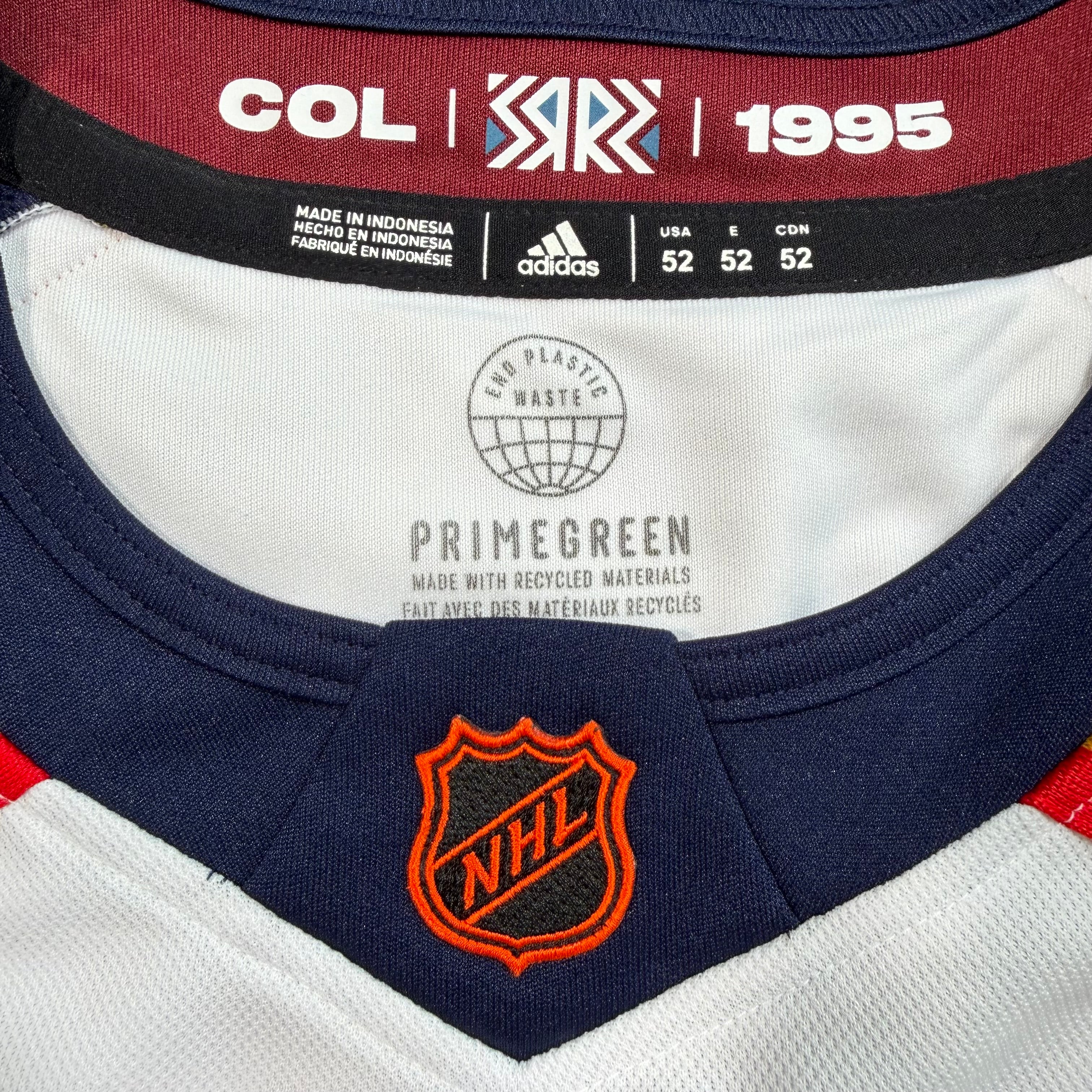 Nathan MacKinnon Colorado Avalanche Reverse Retro 2.0 Adidas NHL Jersey - 52/Large