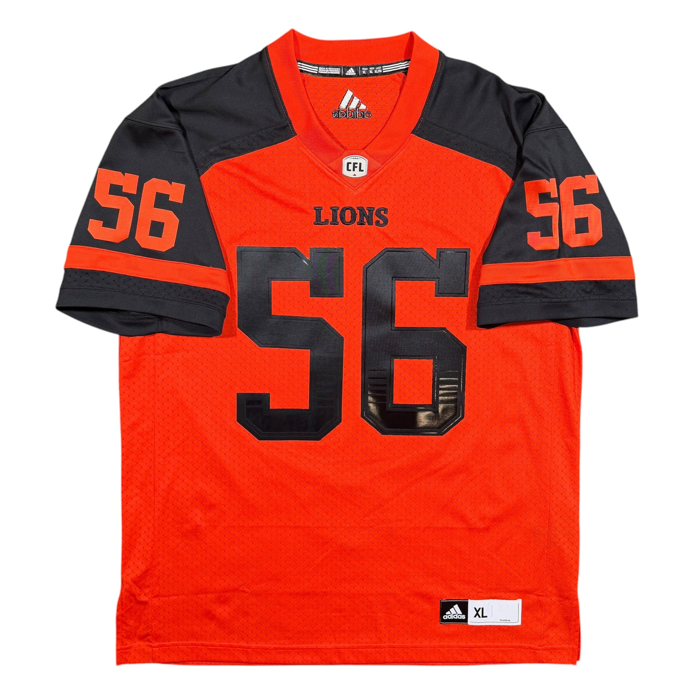 Solomon Elimimian BC Lions Adidas CFL Football Jersey - XL