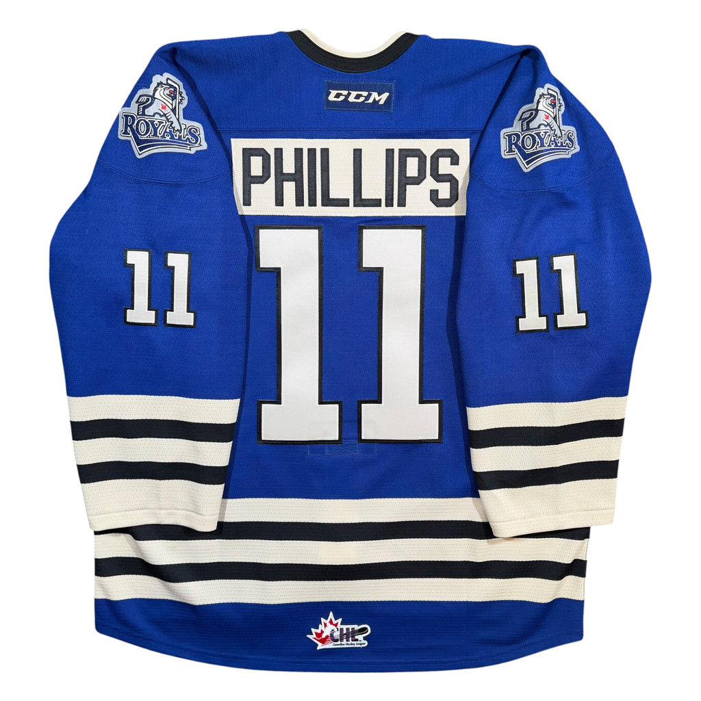 Matthew Philips Victoria Royals 2017 Throwback Authentic CCM WHL Jersey - 54/XL