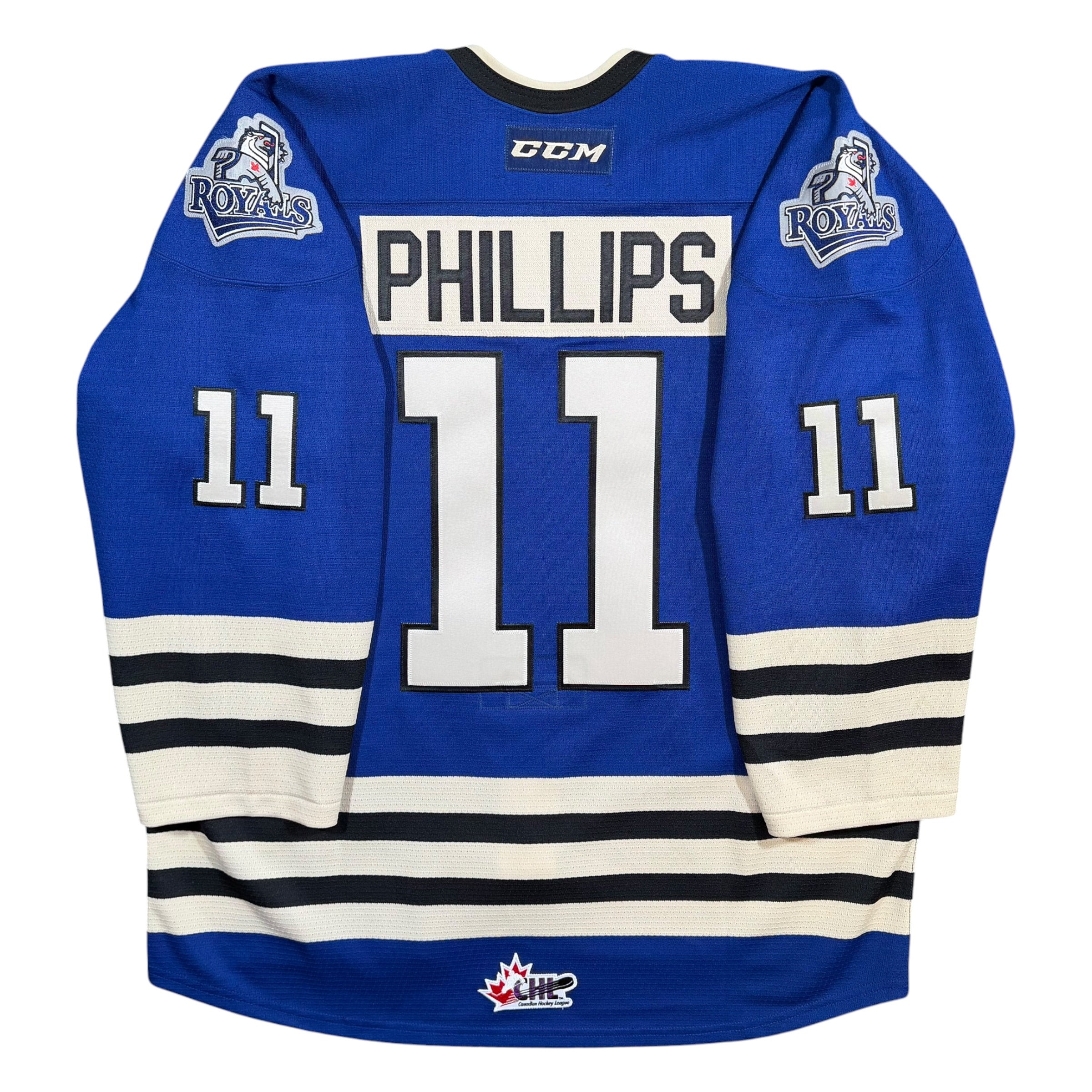 Matthew Philips Victoria Royals 2017 Throwback Authentic CCM WHL Jersey - 54/XL