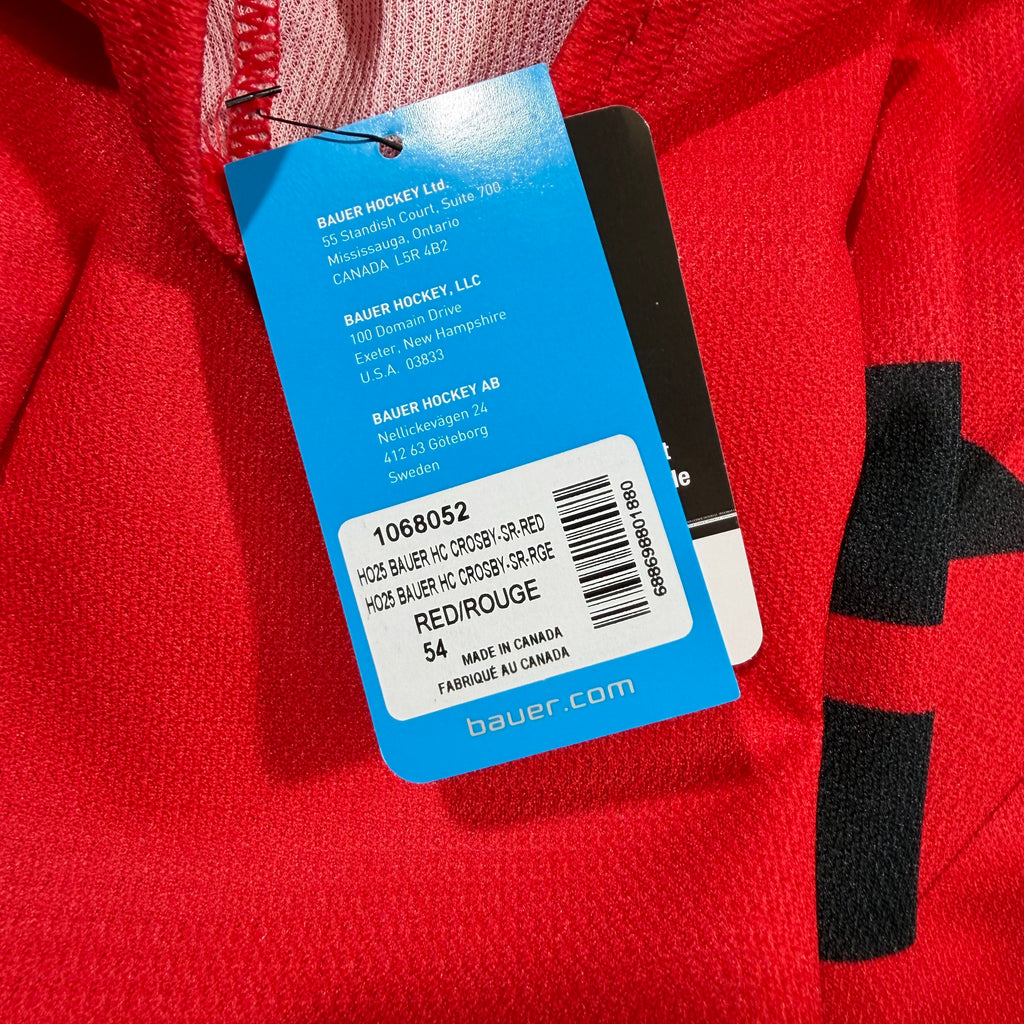 Sidney Crosby 2026 Team Canada Authentic Bauer Olympic Jersey - 54/XL