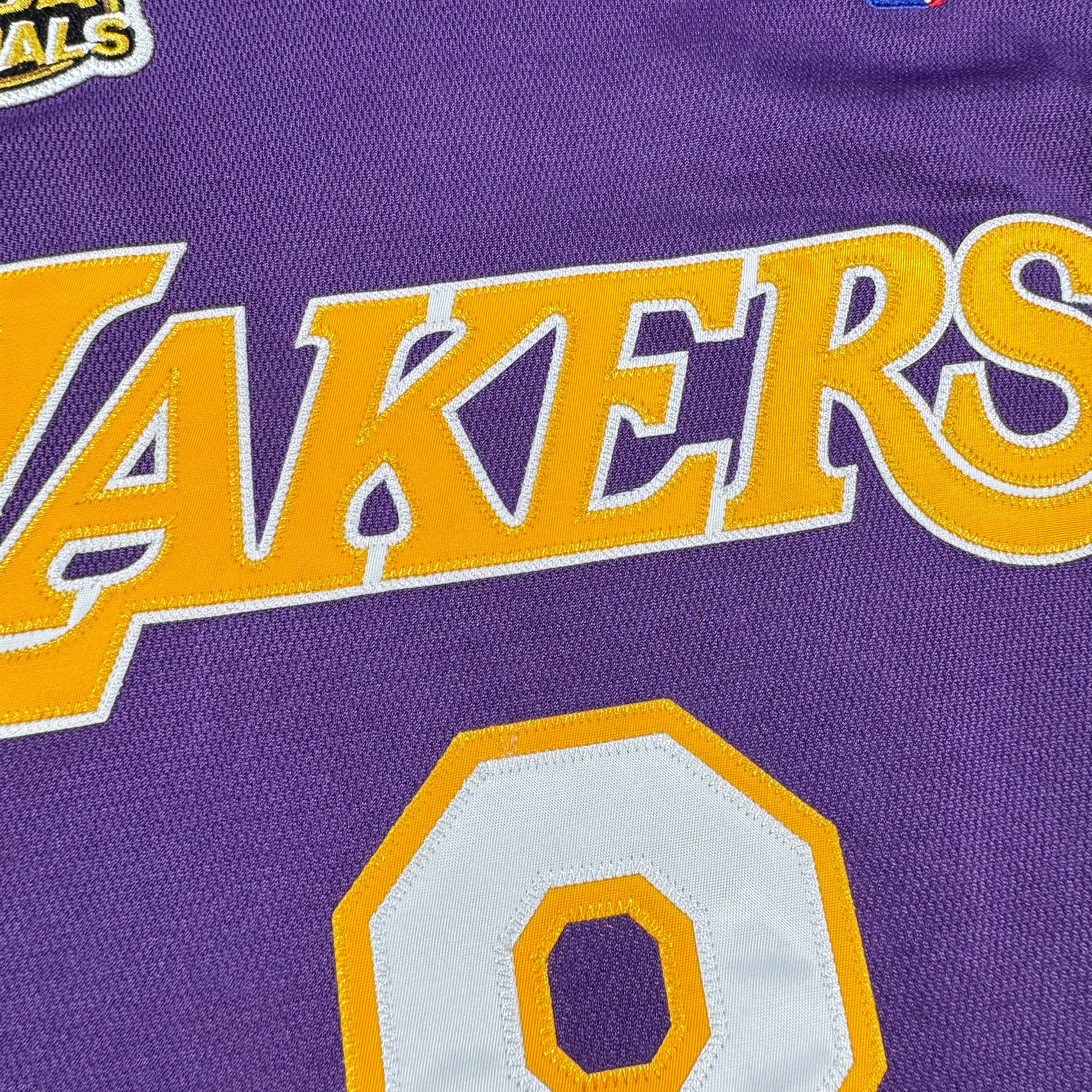 Kobe Bryant Los Angeles Lakers NBA Finals Authentic Mitchell & Ness Jersey Sz 48