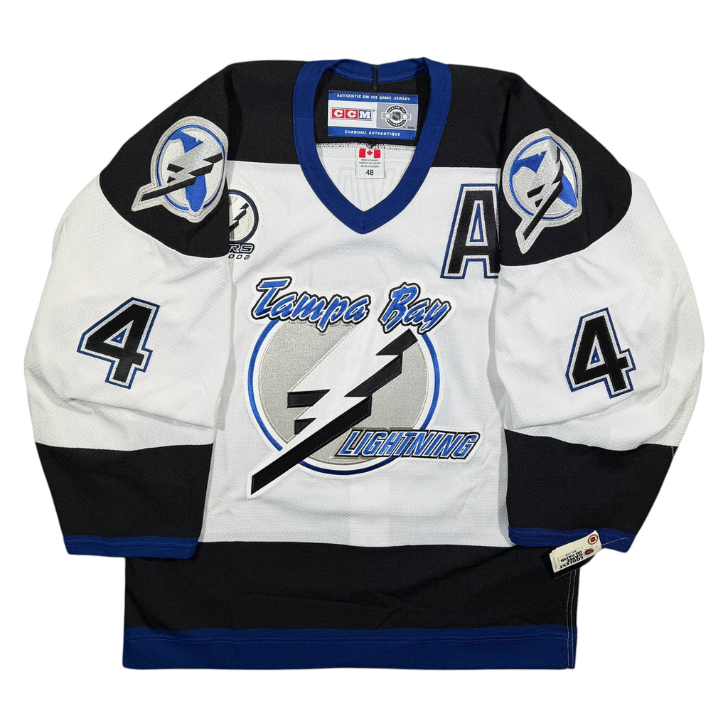 Vincent Lecavalier Tampa Bay Lightning 2001/02 Authentic CCM NHL Jersey - 48/Large