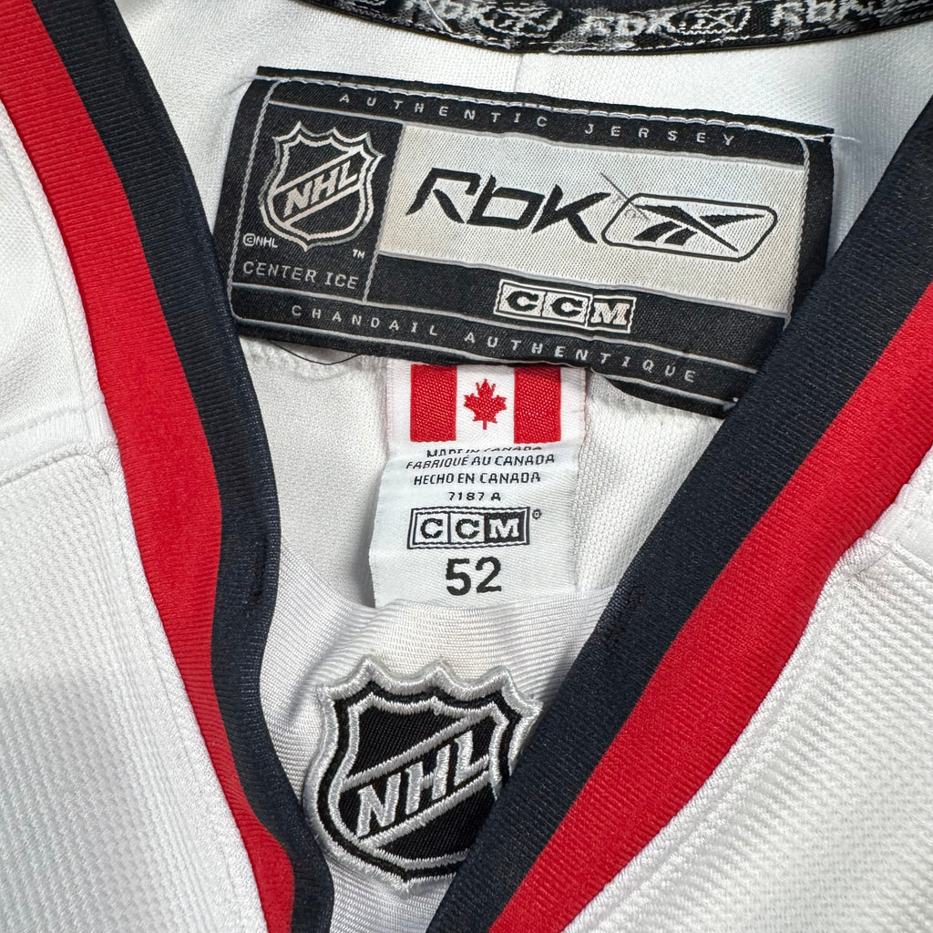 Mike Fisher Ottawa Senators Reebok Authentic NHL Hockey Jersey Size 52 Large