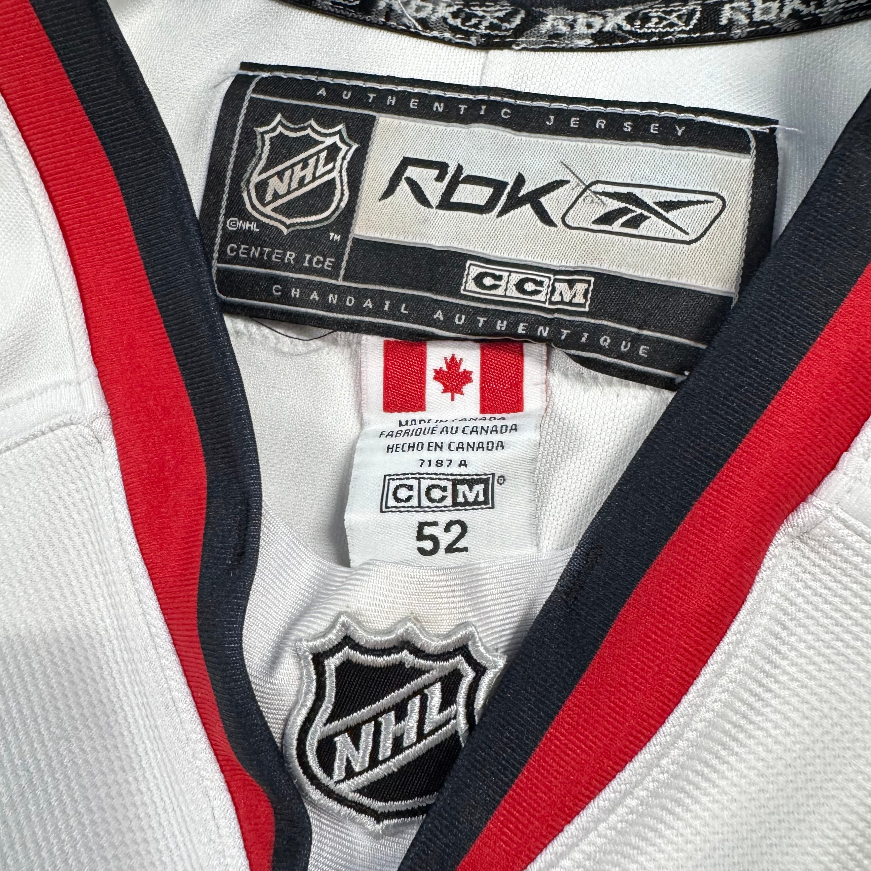 Mike Fisher Ottawa Senators Reebok Authentic NHL Hockey Jersey Size 52 Large