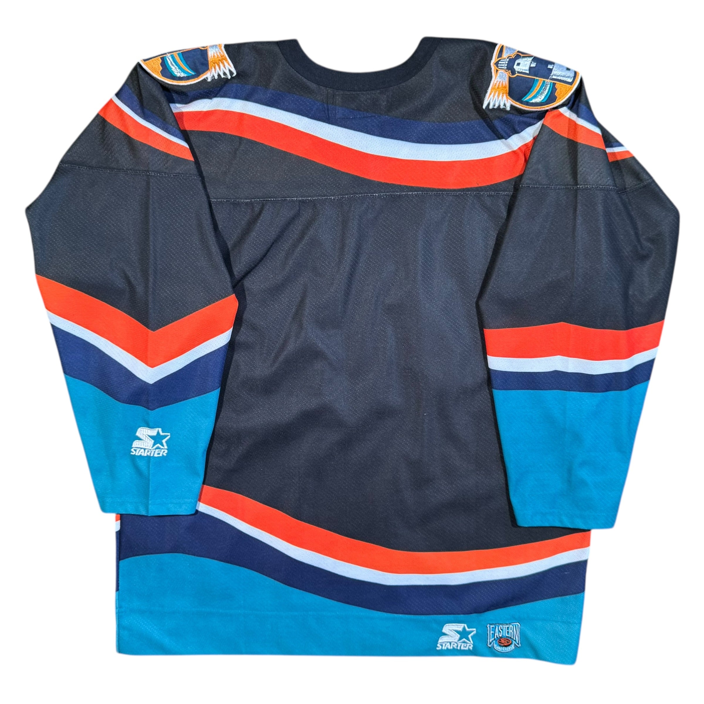New York Islanders Vintage Fisherman Starter NHL Jersey Size Large RARE