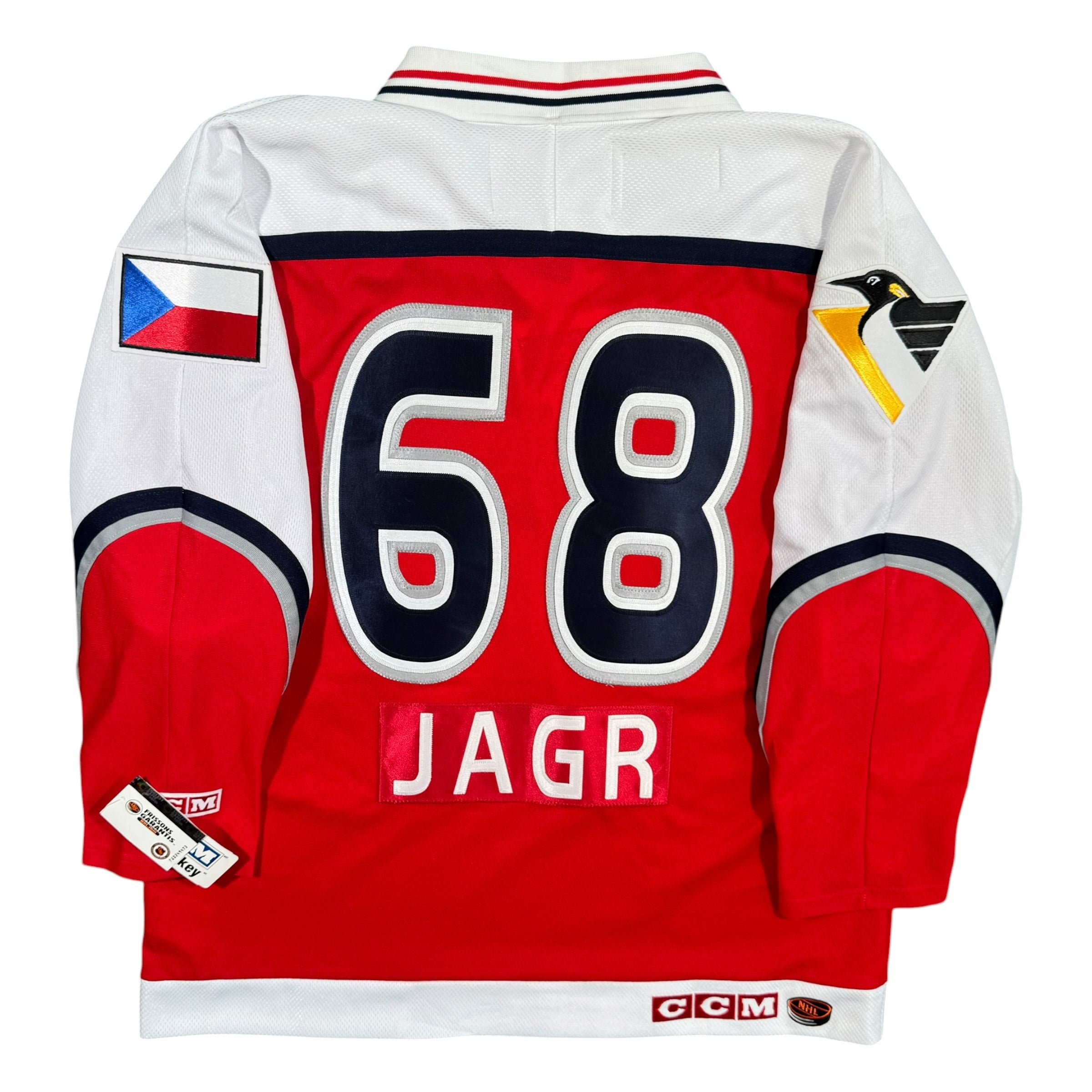 Jaromir Jagr 2000 NHL All Star Signed COA Vintage CCM Jersey Size Large NEW