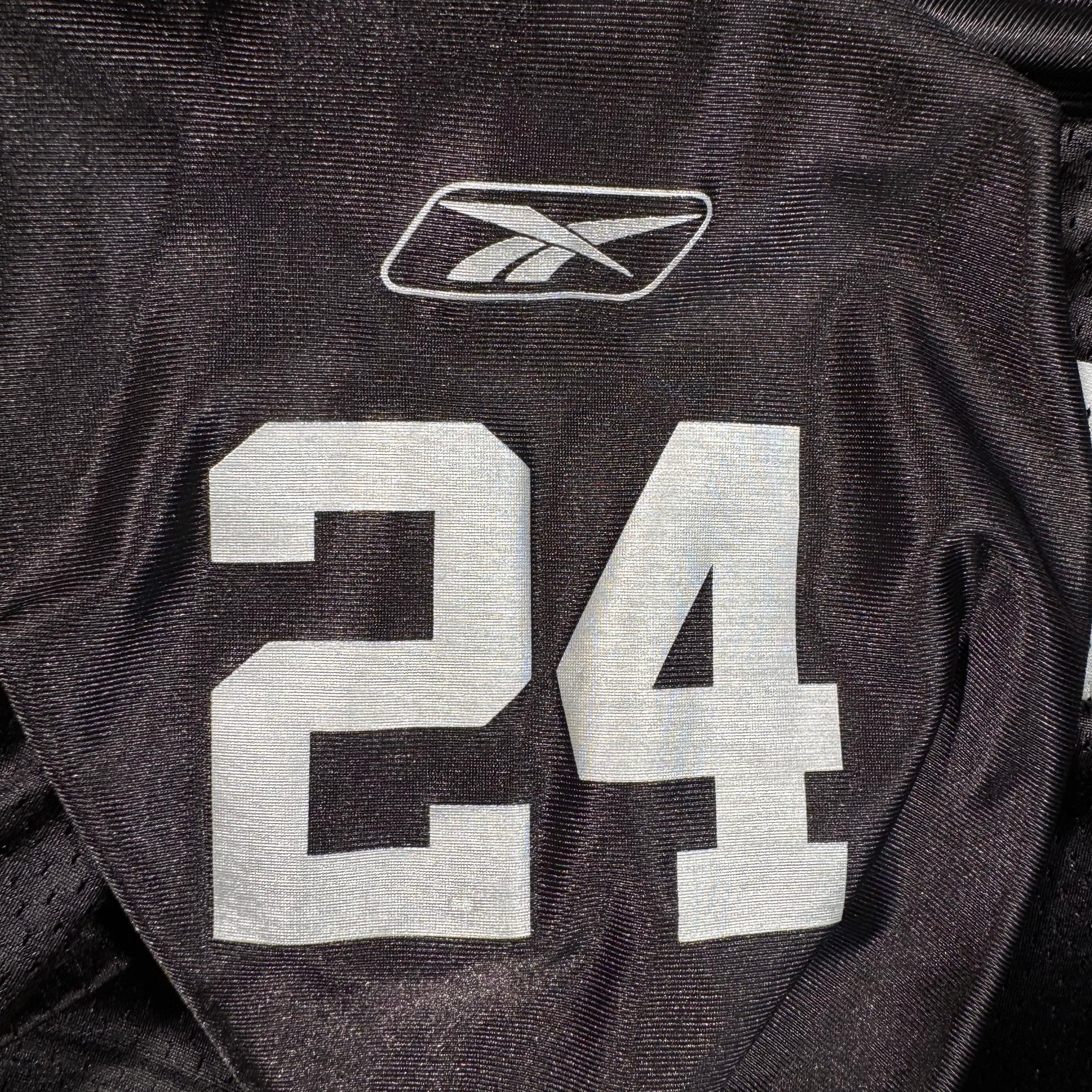Charles Woodson Oakland Raiders Vintage Reebok NFL Jersey - Large