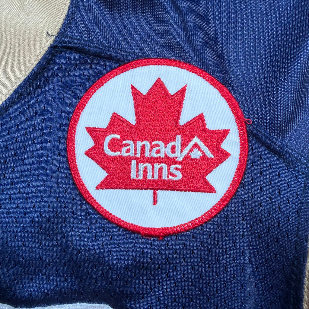 Michael Bishop Winnipeg Blue Bombers 2009 Game Worn CFL Jersey