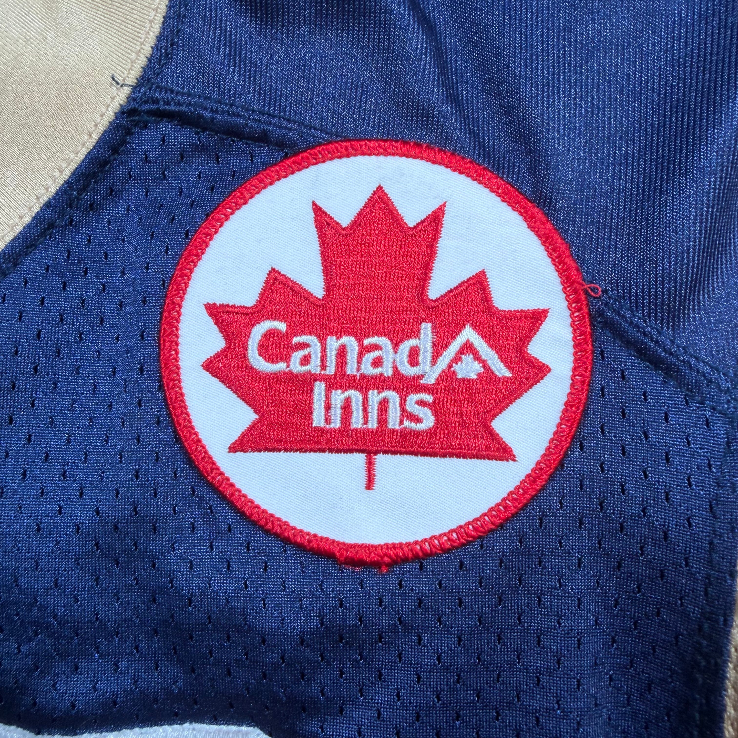 Michael Bishop Winnipeg Blue Bombers 2009 Game Worn CFL Jersey
