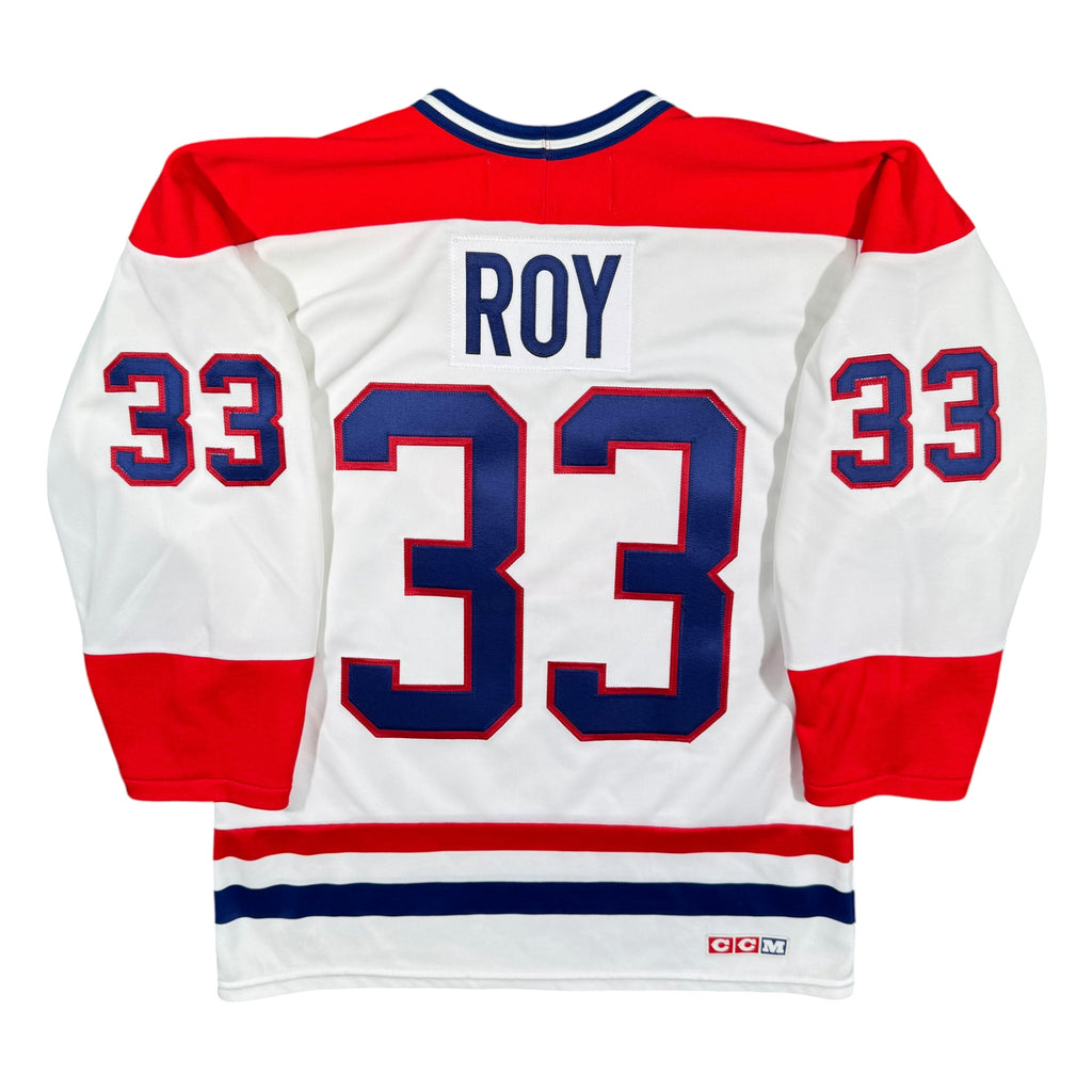 Patrick Roy Montreal Canadiens Vintage CCM NHL Jersey - Medium