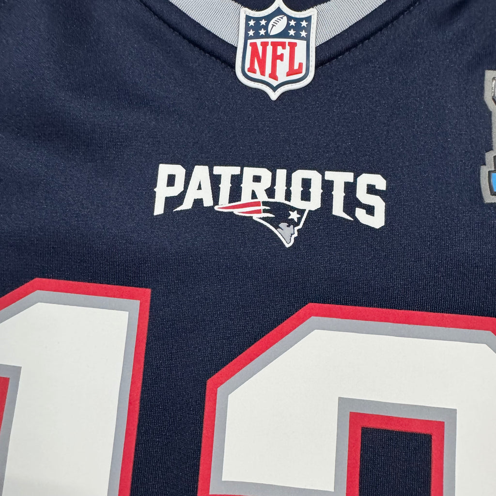 Tom Brady New England Patriots Super Bowl 52 Nike Game NFL Jersey Size Large NEW