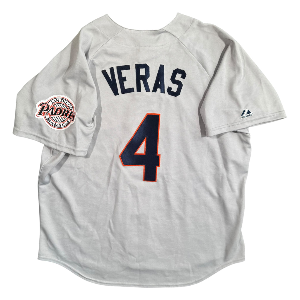 Quilvio Veras San Diego Padres Vintage Majestic MLB Jersey - XL