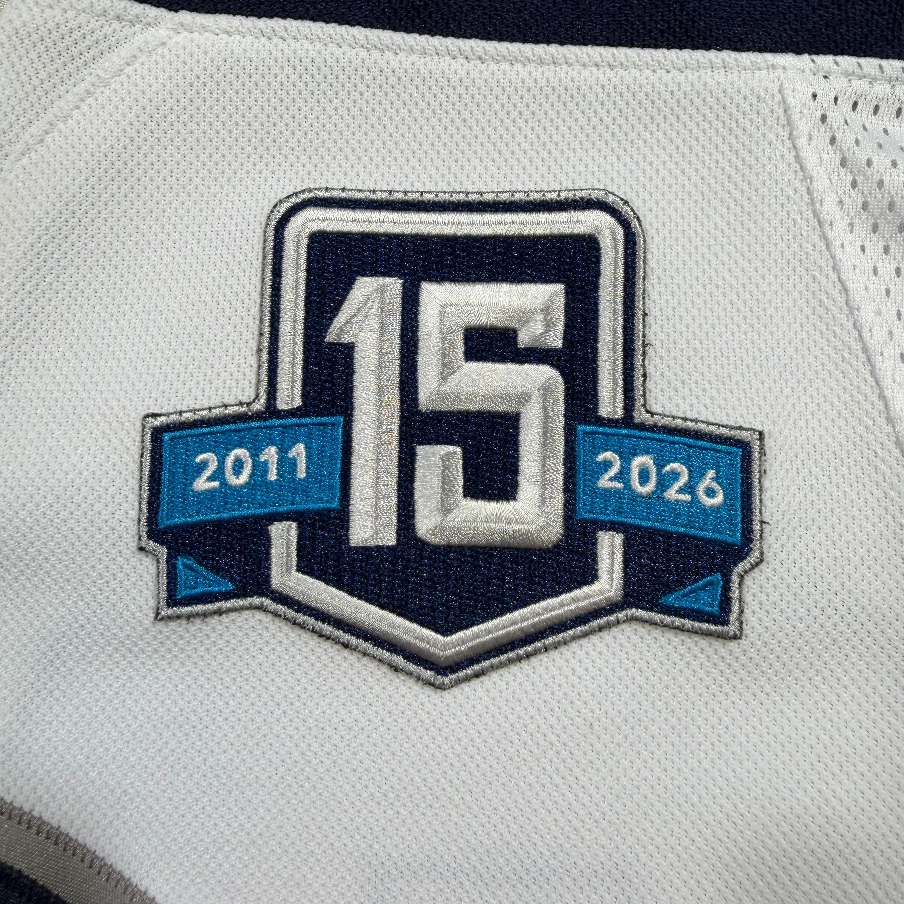 Connor Hellebuyck Winnipeg Jets 15th Anniversary Fanatics NHL Jersey - 54/XL