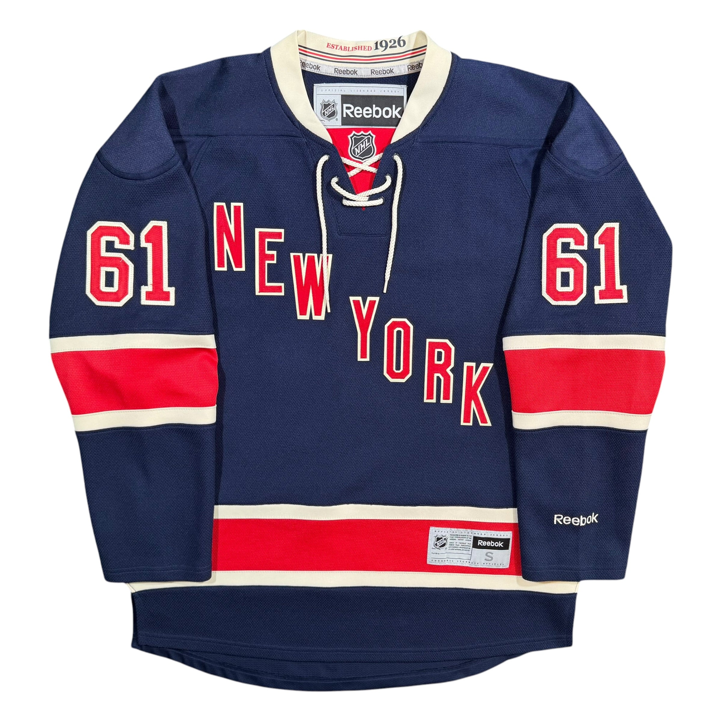 Rick Nash New York Rangers Alternate Reebok NHL Jersey - Small