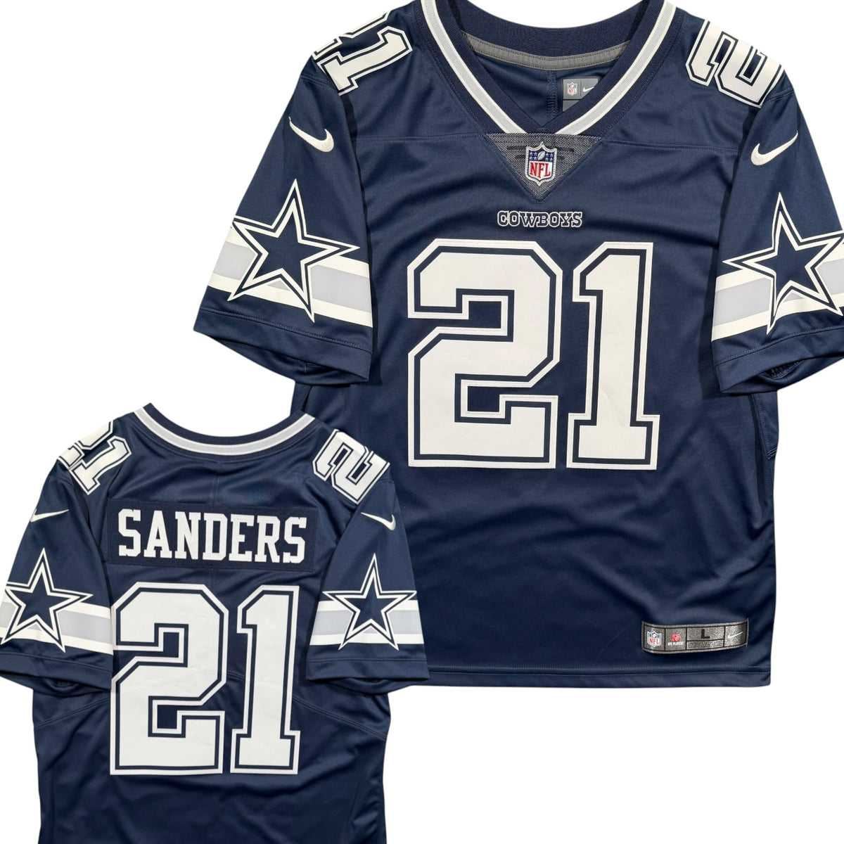 Deion Sanders Dallas Cowboys Nike Limited NFL Jersey - Large