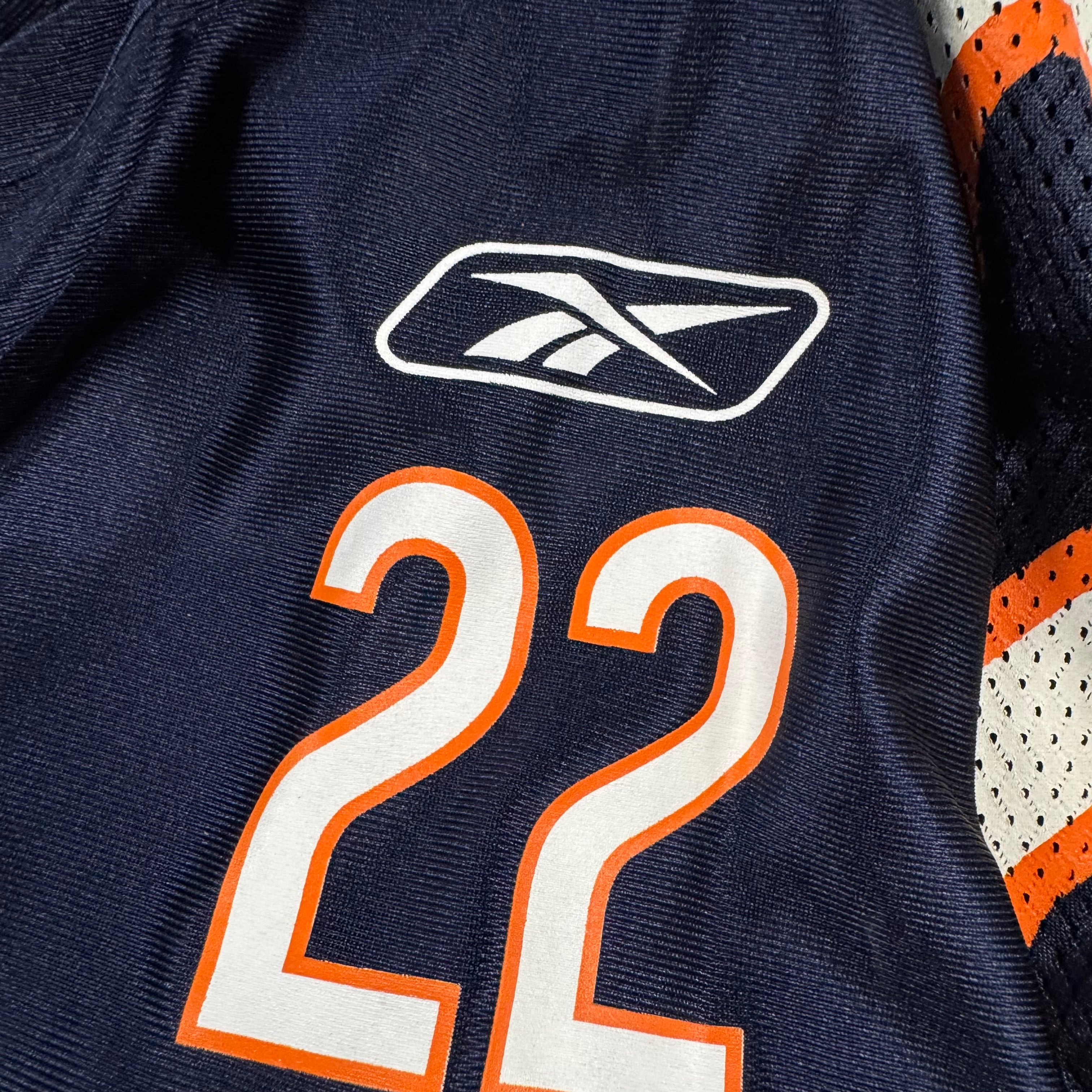 Matt Forte Chicago Bears Vintage Reebok NFL Football Jersey Size Small