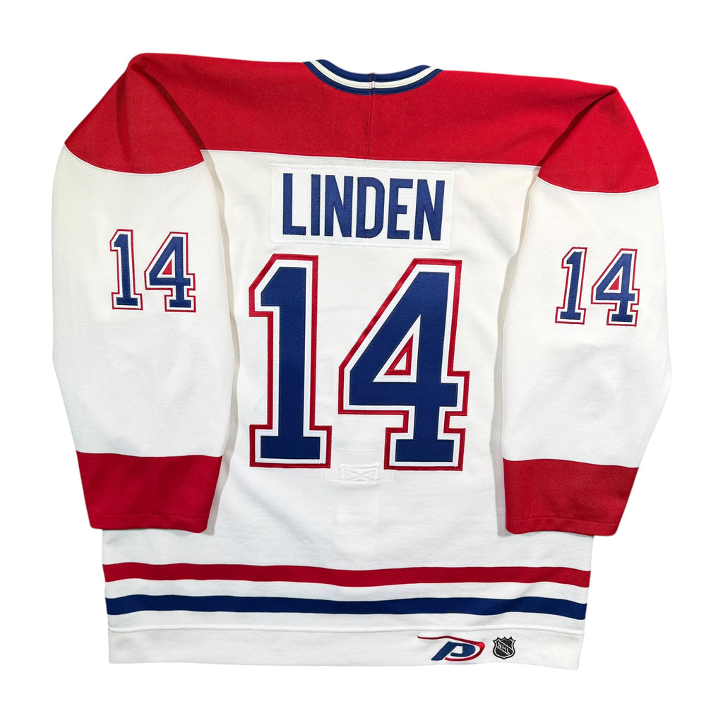 Trevor Linden Montreal Canadiens Vintage Pro Player Authentic NHL Jersey - 54/XL