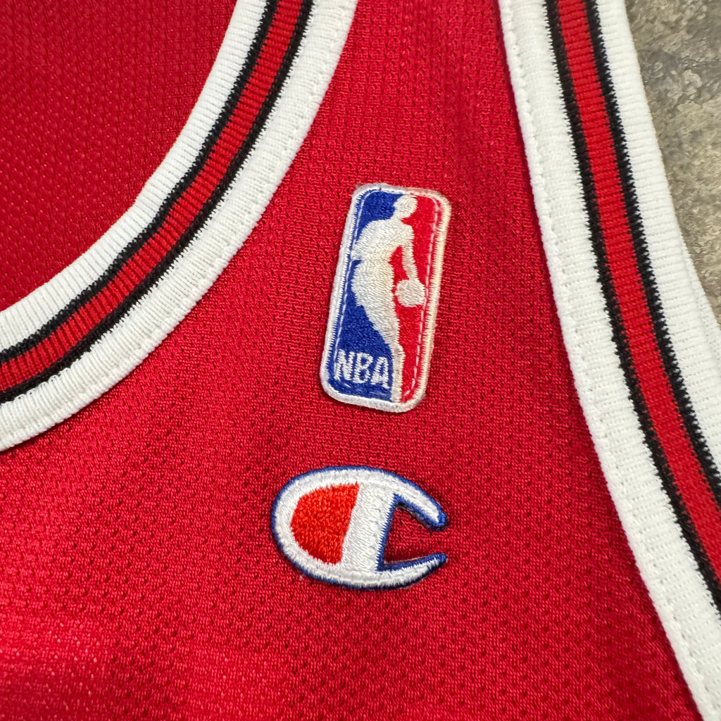 Scottie Pippen Chicago Bulls Vintage Champion NBA Jersey Size 40 Medium