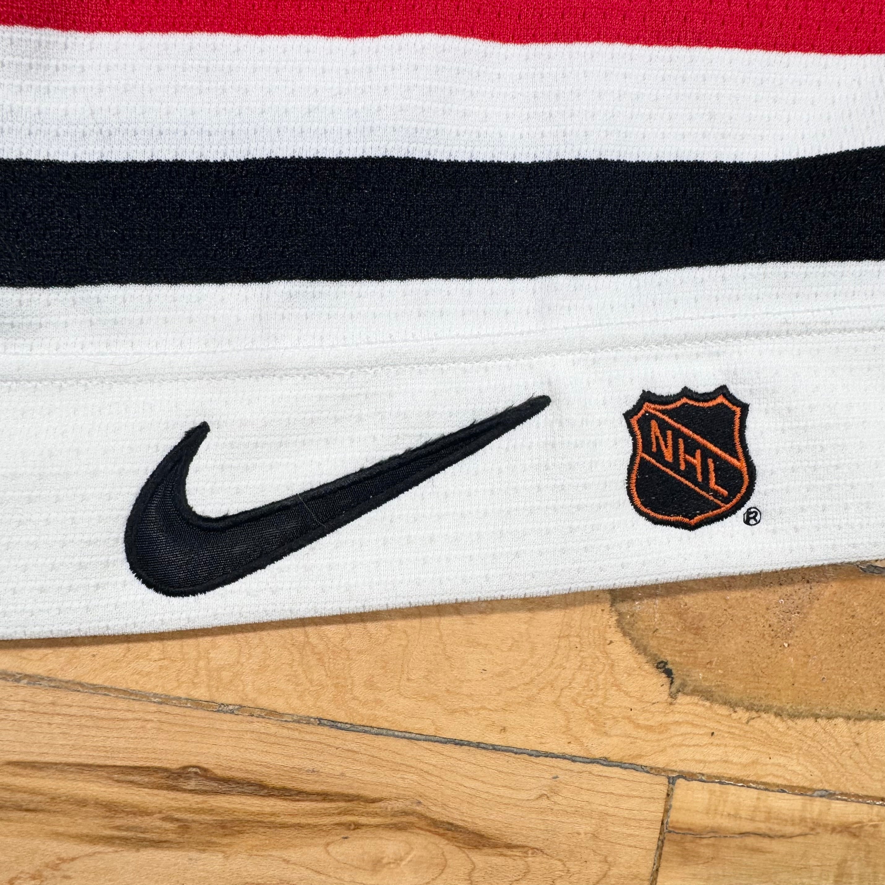 Chris Chelios Chicago Blackhawks Vintage Nike Authentic NHL Jersey Sz 48 Large