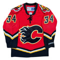 Miikka Kiprusoff Calgary Flames Vintage CCM NHL Jersey - Small