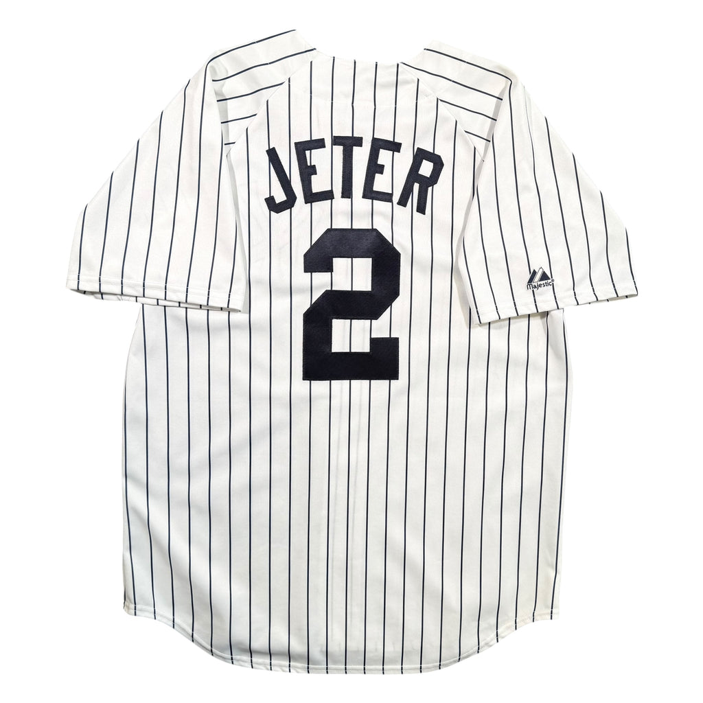 Derek Jeter New York Yankees Vintage Majestic MLB Jersey - Large